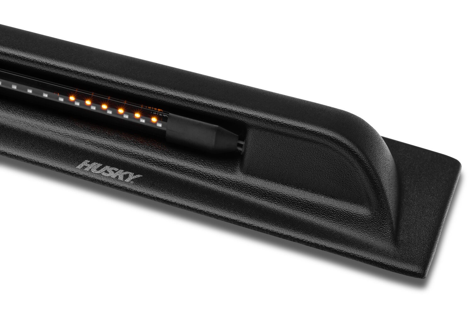 Husky Liners AeroCab Pro Marker Light with continuous LED; Black 2825279