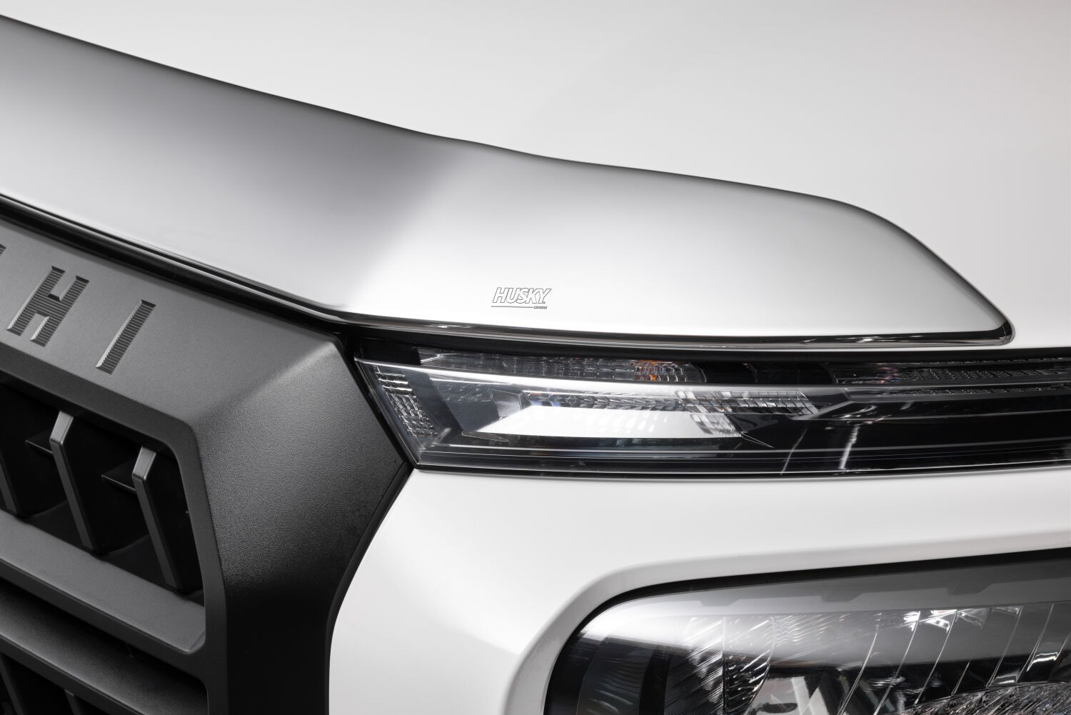 Husky Liners Aeroskin Hood Protector; Chrome 2892236