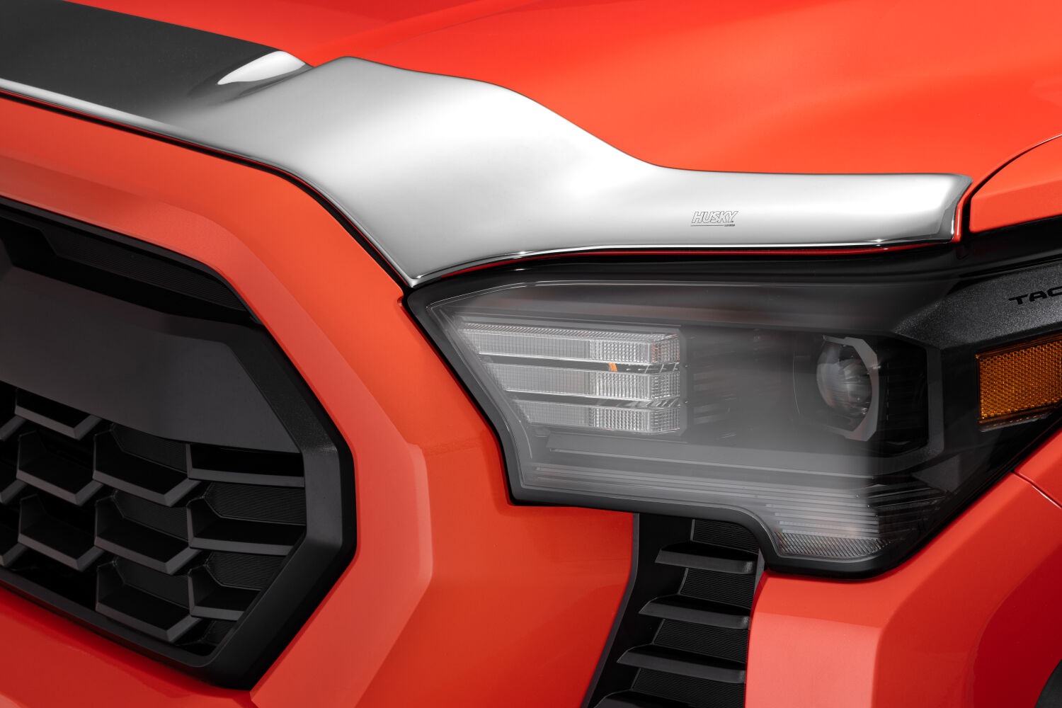 Husky Liners Aeroskin Hood Protector; Chrome 2892279