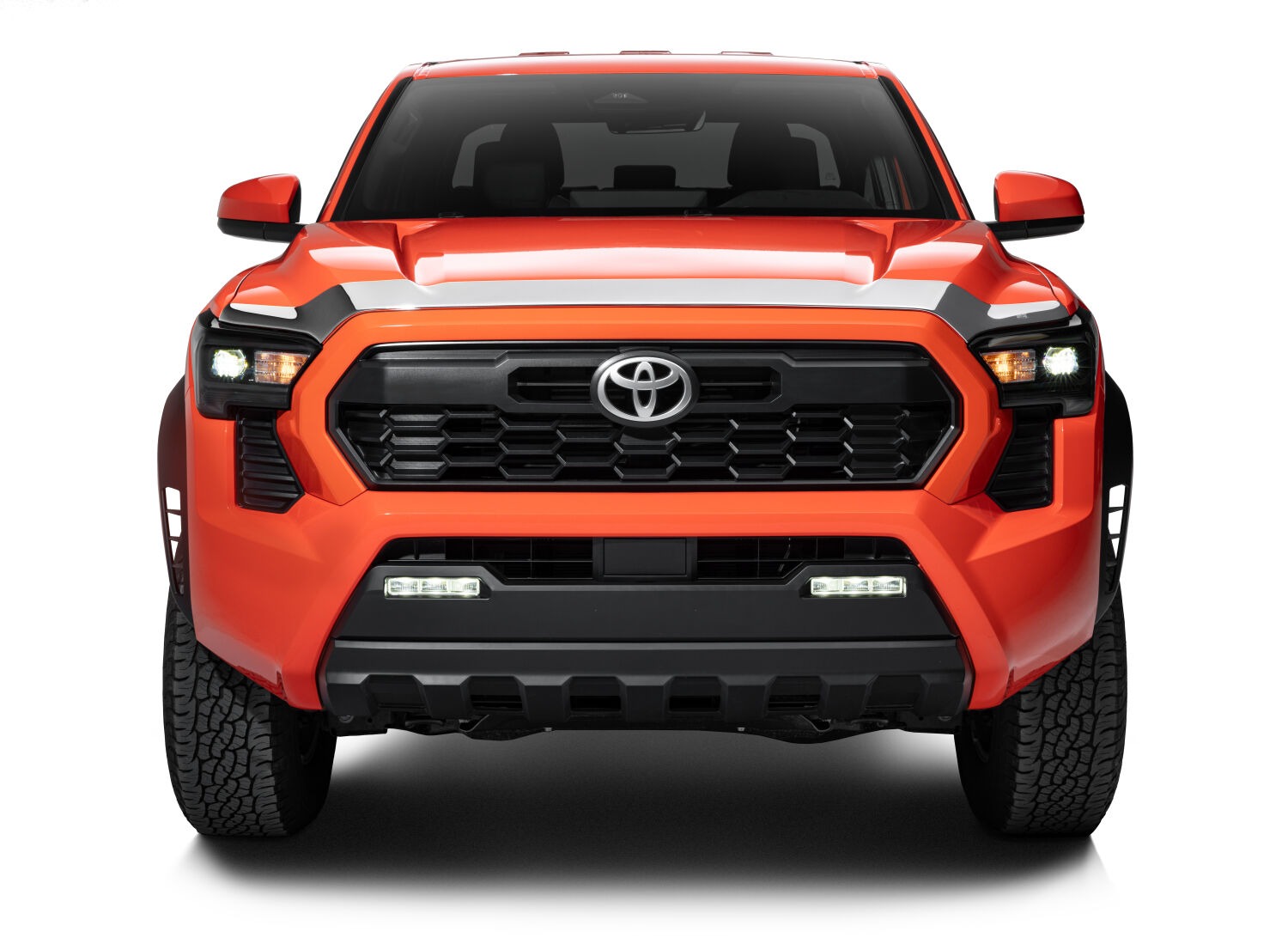 Husky Liners Aeroskin Hood Protector; Chrome 2892279