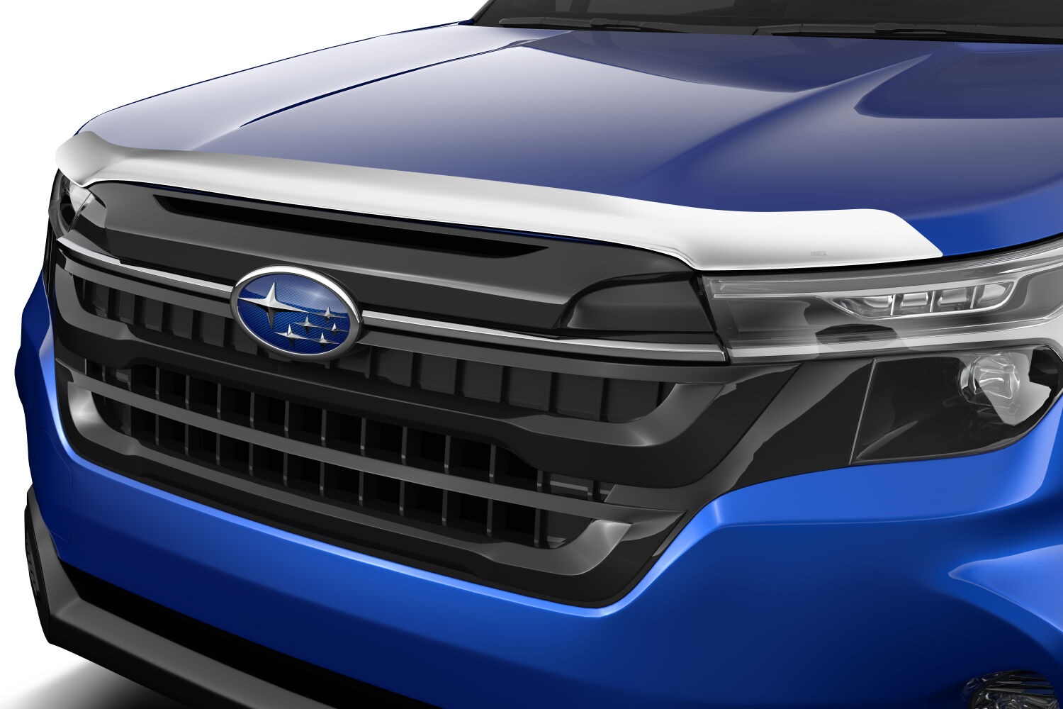 Husky Liners Aeroskin Hood Protector; Chrome 2892240