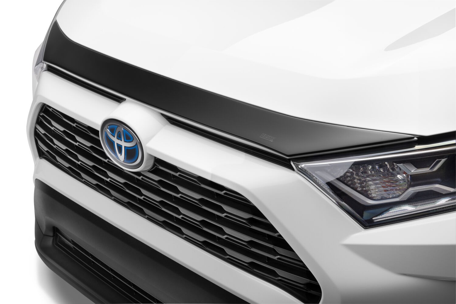 Husky Liners Aeroskin Hood Protector; Matte Black Low Profile 2877173