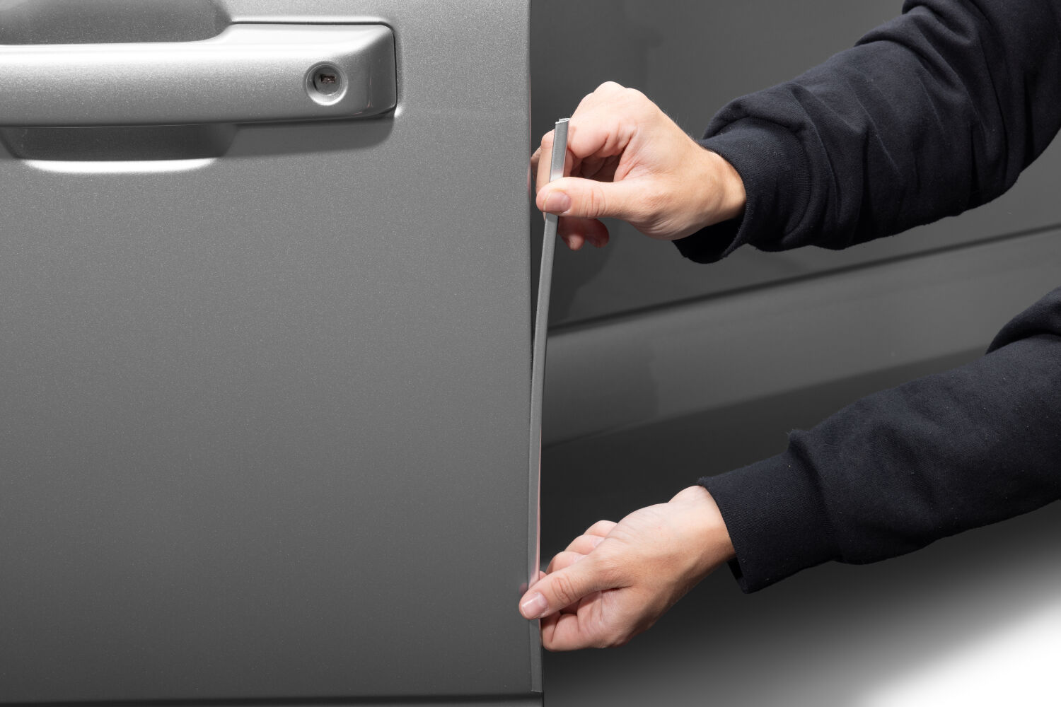 Husky Liners Door Edge Guards 4PC Set - Dark Mattery Gray PC 92002HY