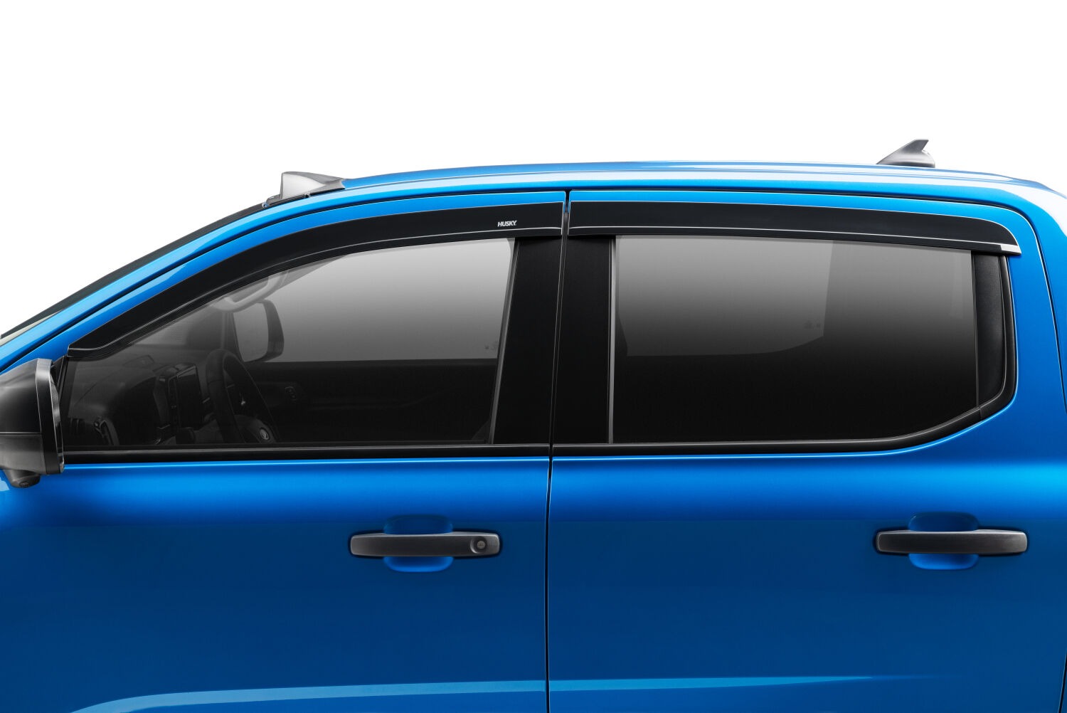 Husky Liners Low Profile Ventvisor Deflector; Smoke; Outside Mount; 4 pc. 2854070