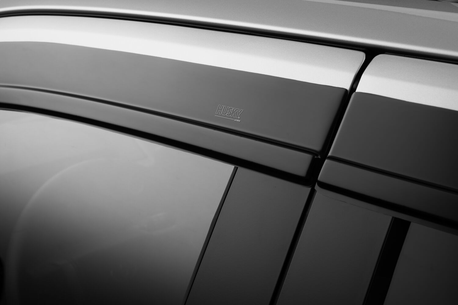 Husky Liners Low Profile Ventvisor Deflector; Smoke; Outside Mount; 4 pc. 2854149