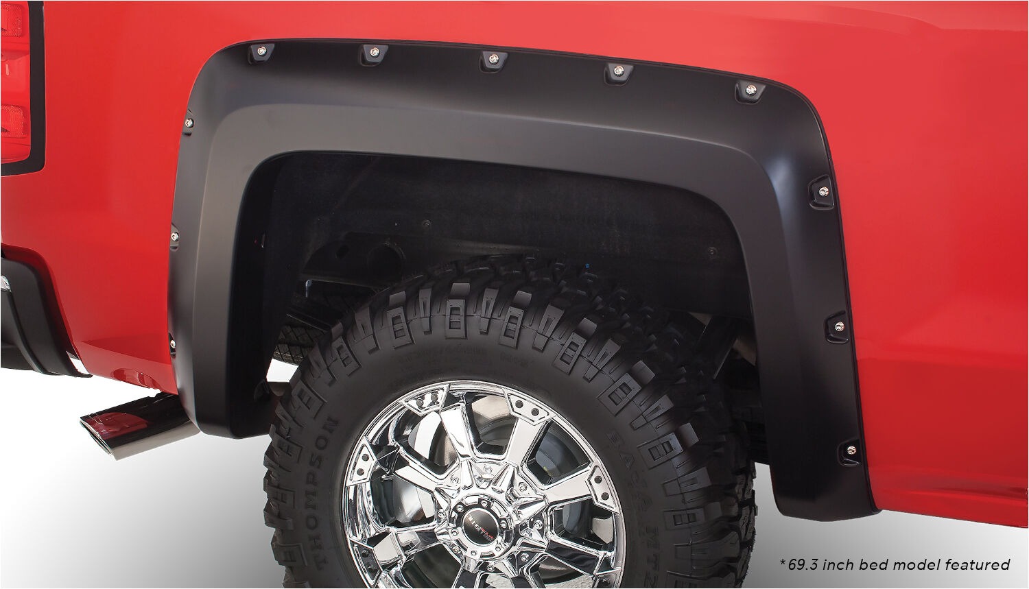 Husky Liners Fender Flares Pocket-Style 4PC Set 2804957