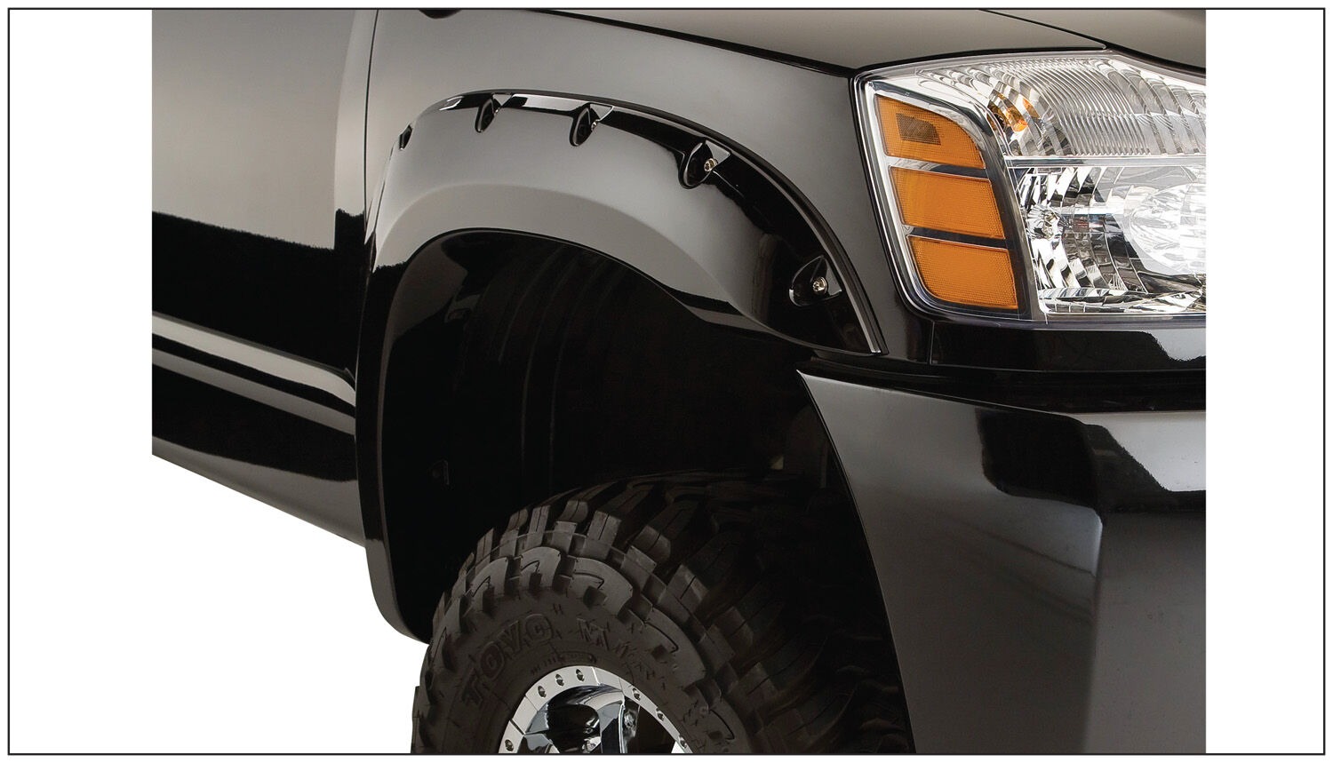 Husky Liners Fender Flares Pocket-Style 4PC Set 2807908