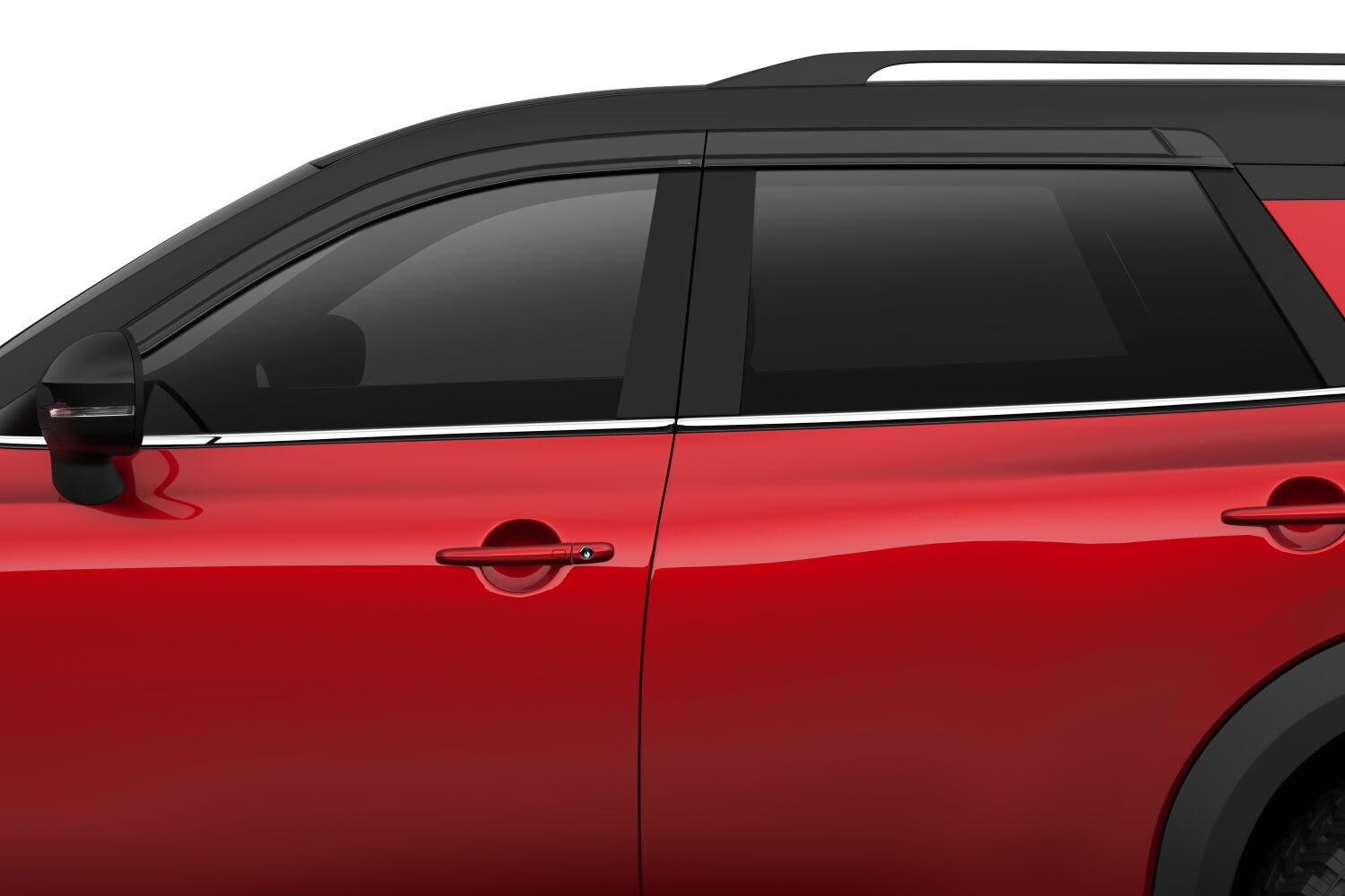 Husky Liners Low Profile Ventvisor Deflector; Smoke; Outside Mount; 4 pc. 2854129