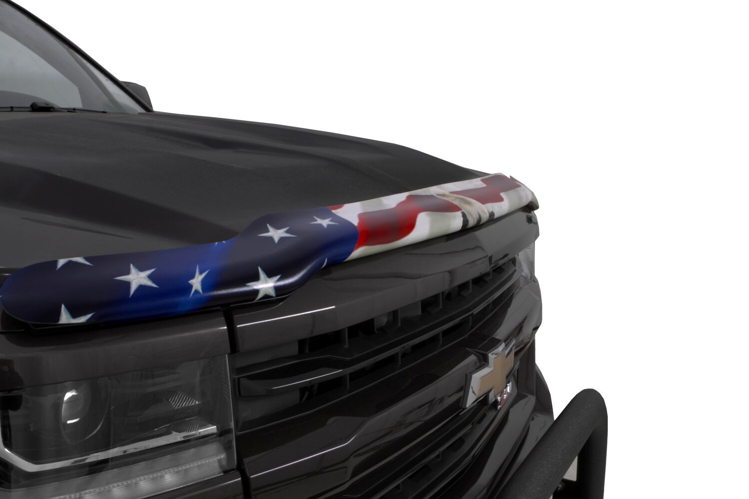 Husky Liners Husky Liners Eagle American Flag Bug Shield Hood Protector 2818148
