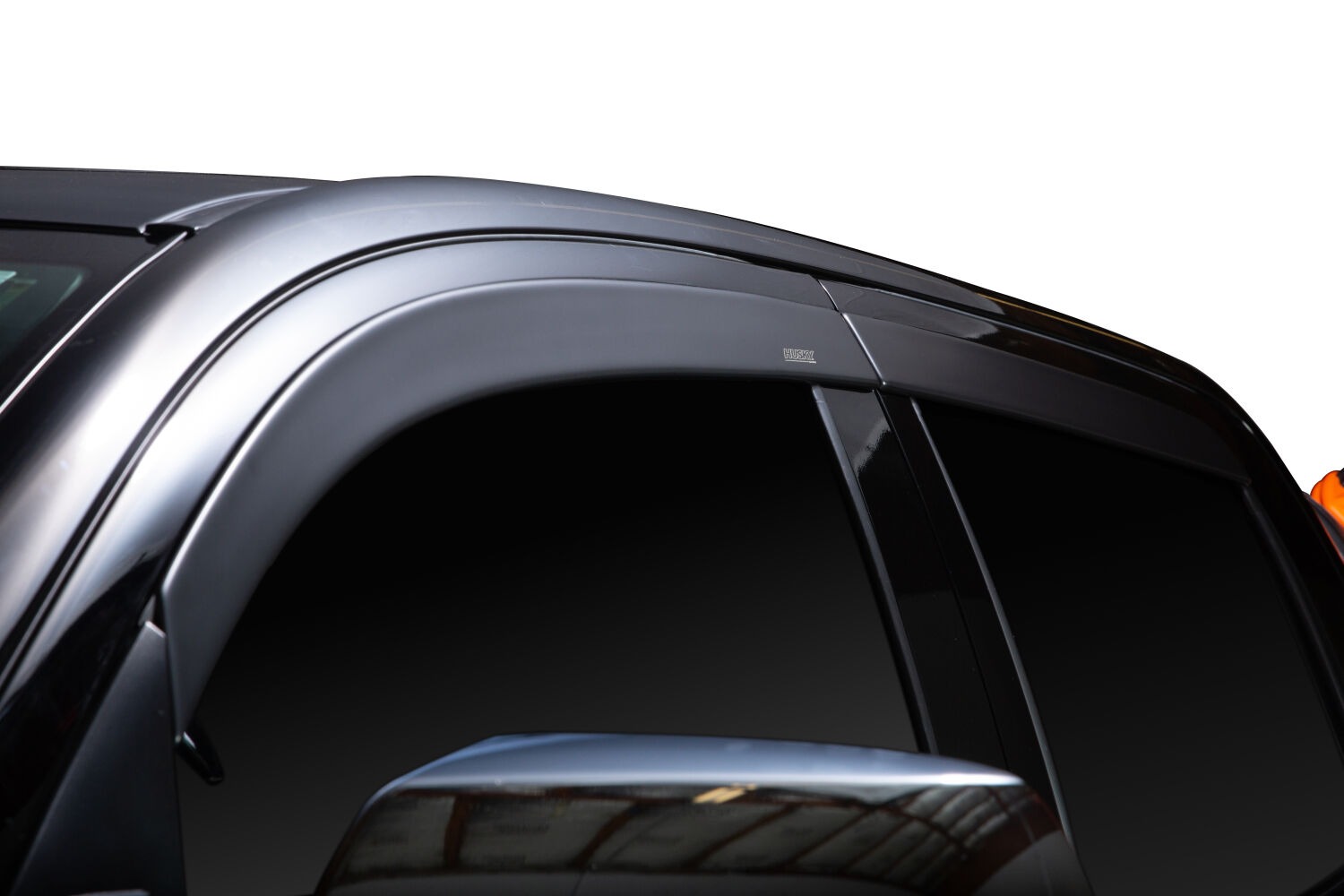 Husky Liners Low Profile Ventvisor Deflector; Matte Black; Outside Mount; 4 pc. 2857015