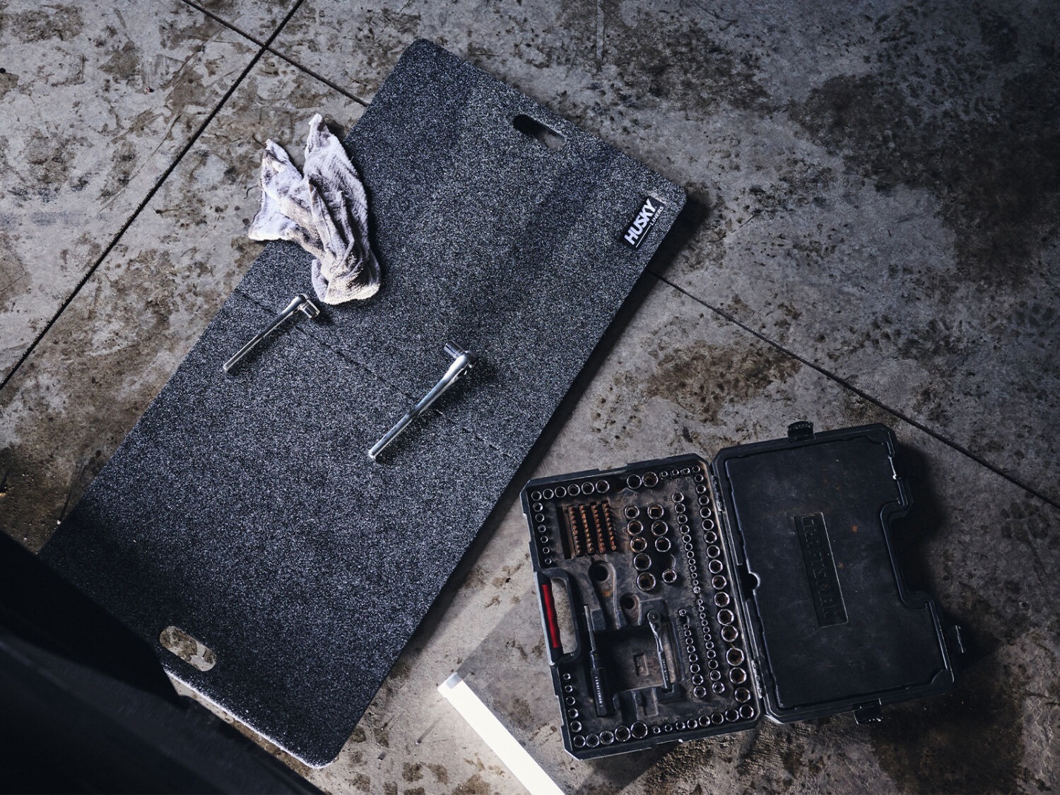 Husky Liners Garage Mat 2 ft x 4 ft Utility Mat 11991