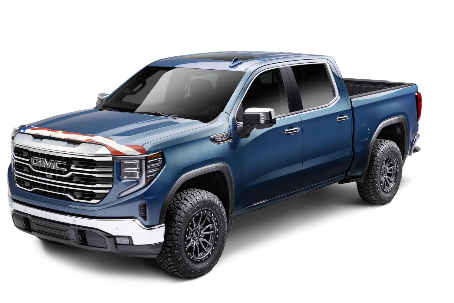 Husky Liners Husky Liners Eagle American Flag Bug Shield Hood Protector 2818959