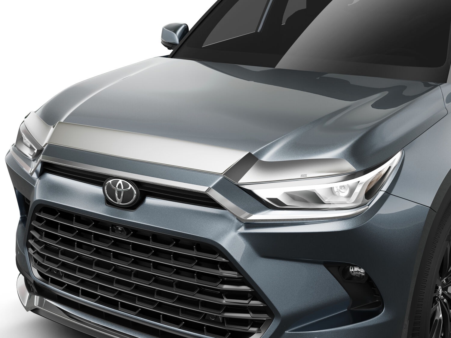 Husky Liners Aeroskin Hood Protector; Chrome 2892247