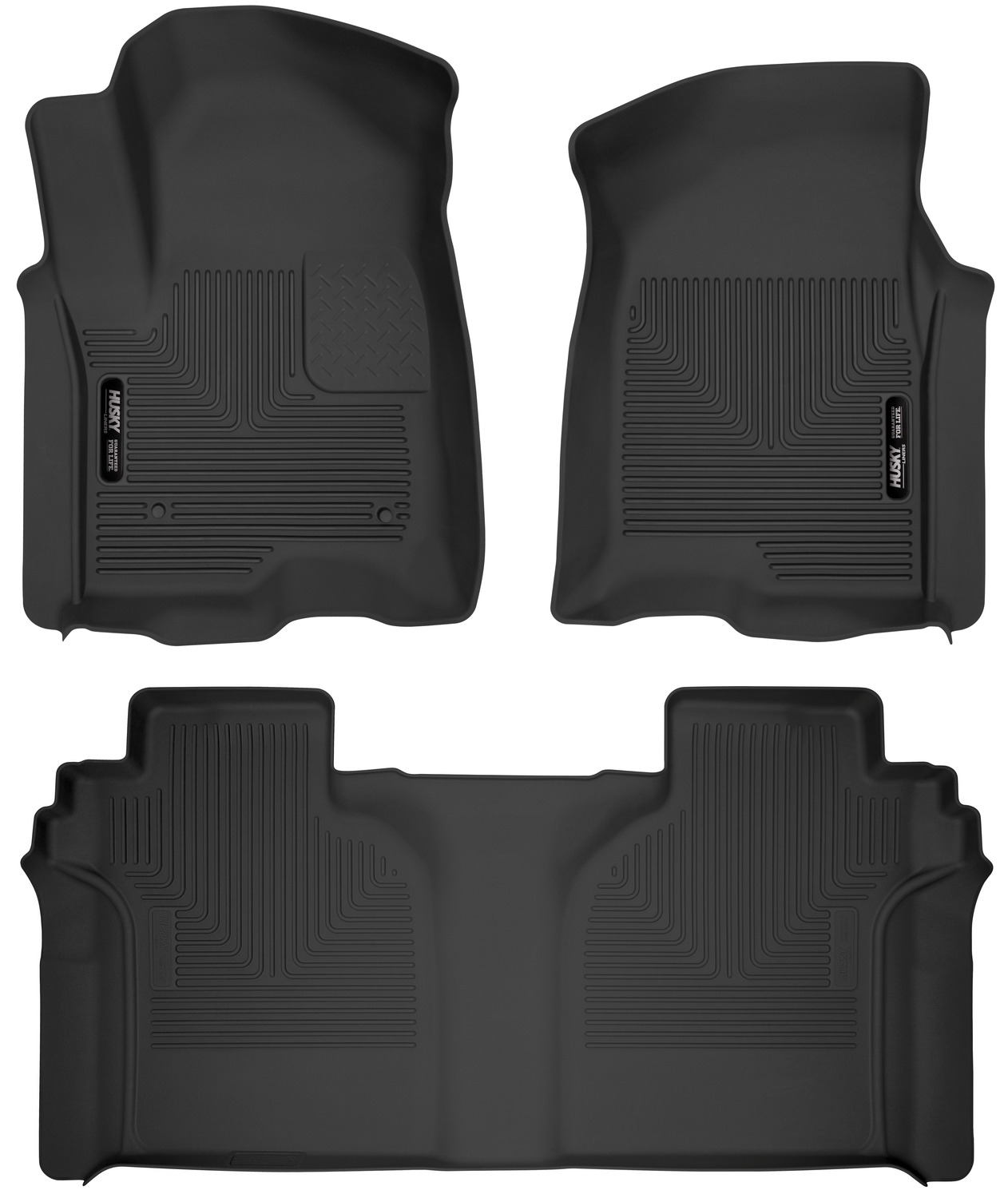 Husky Liners X-act Contour - Front & 2nd Seat Floor Liners 54208