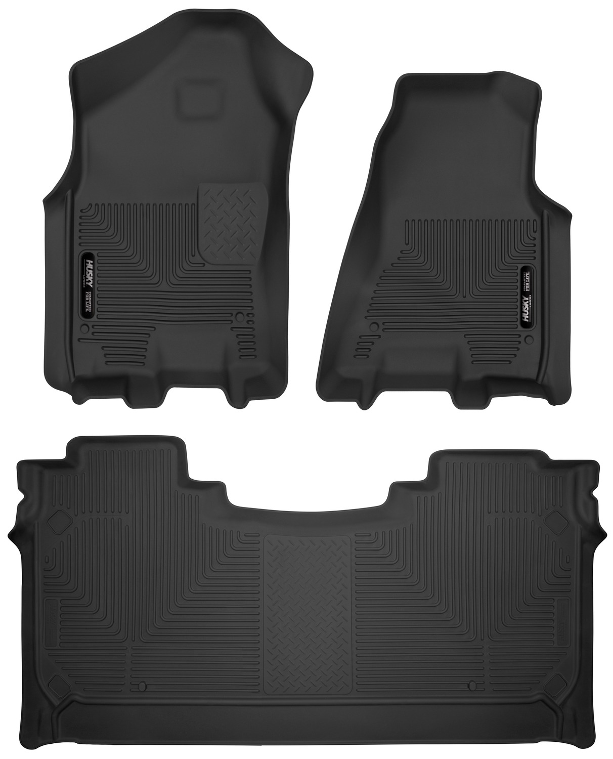 Husky Liners X-act Contour - Front & 2nd Seat Floor Liners 54608