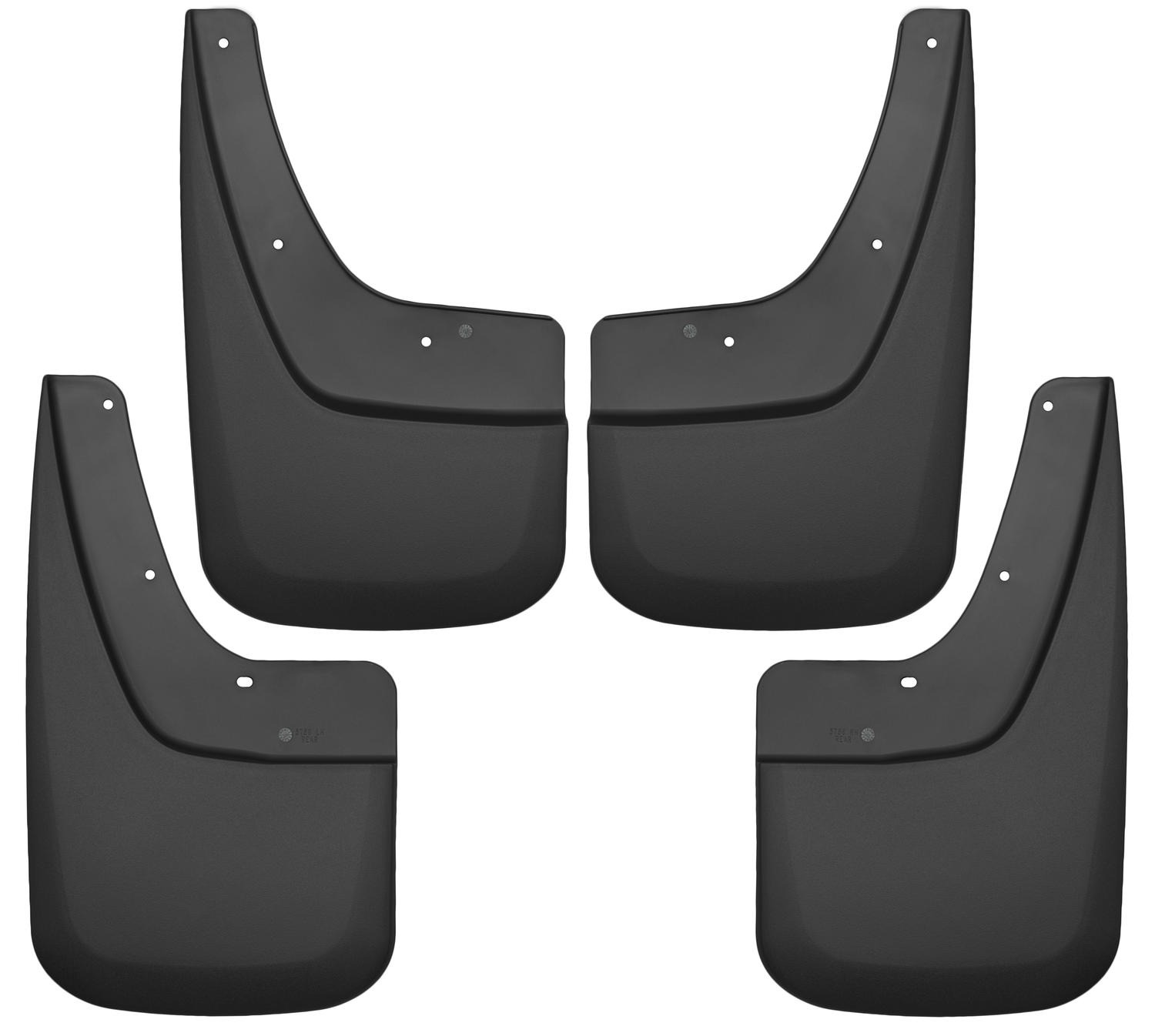 Husky Liners Custom Mud Guards - Front and Rear Mud Guard Set 56896