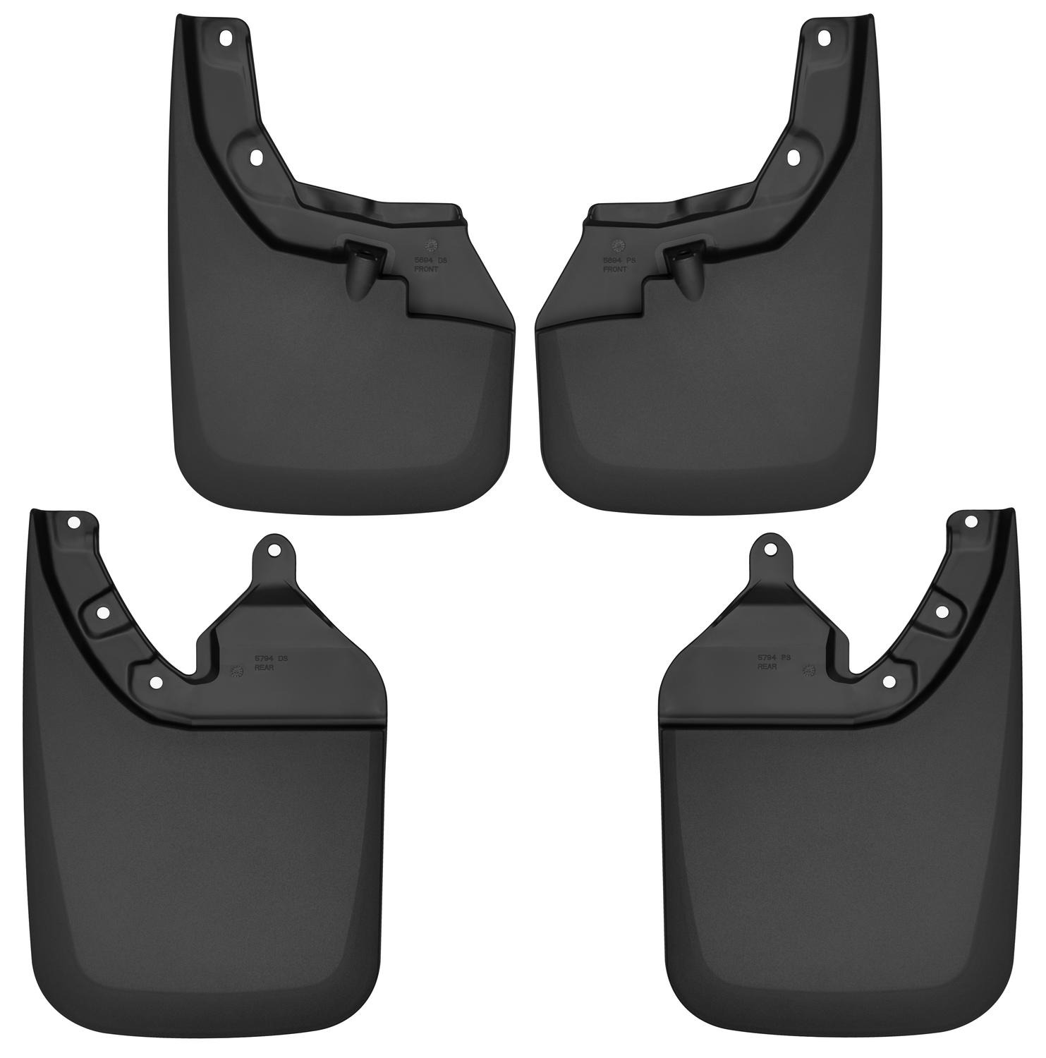 Husky Liners Custom Mud Guards - Front and Rear Mud Guard Set 56946