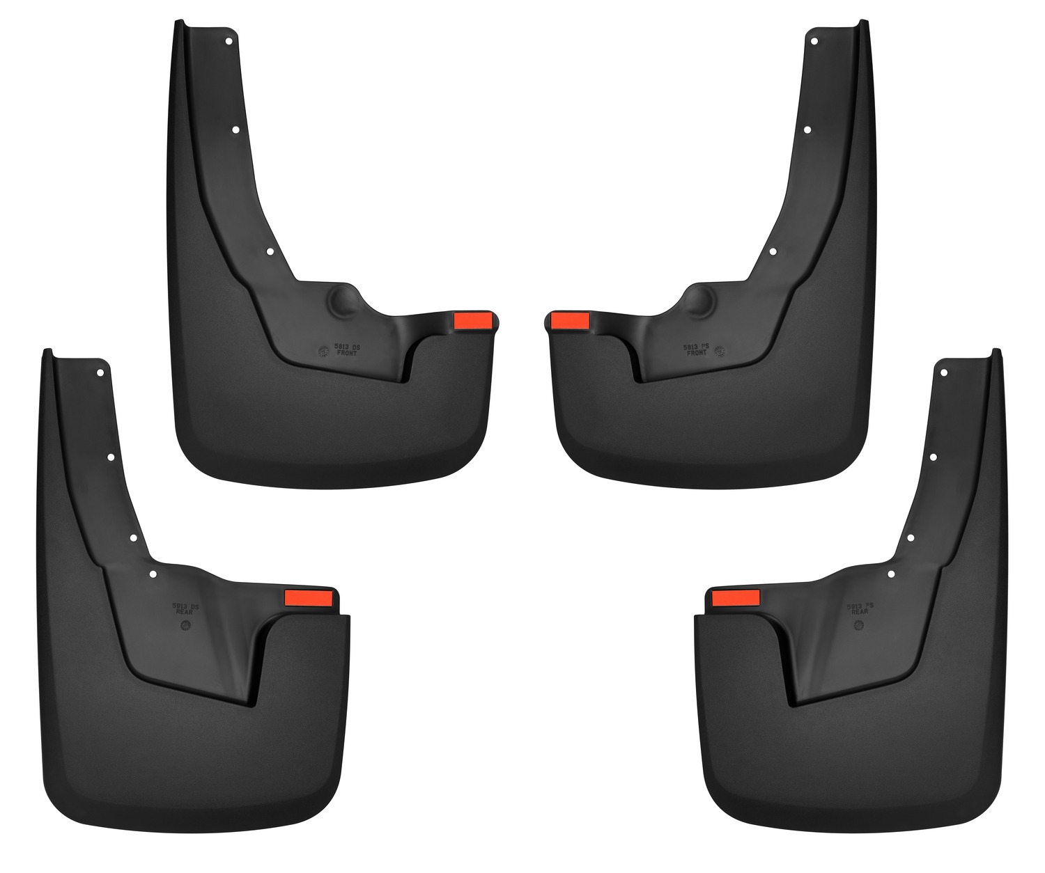 Husky Liners Custom Mud Guards - Front and Rear Mud Guard Set 58136