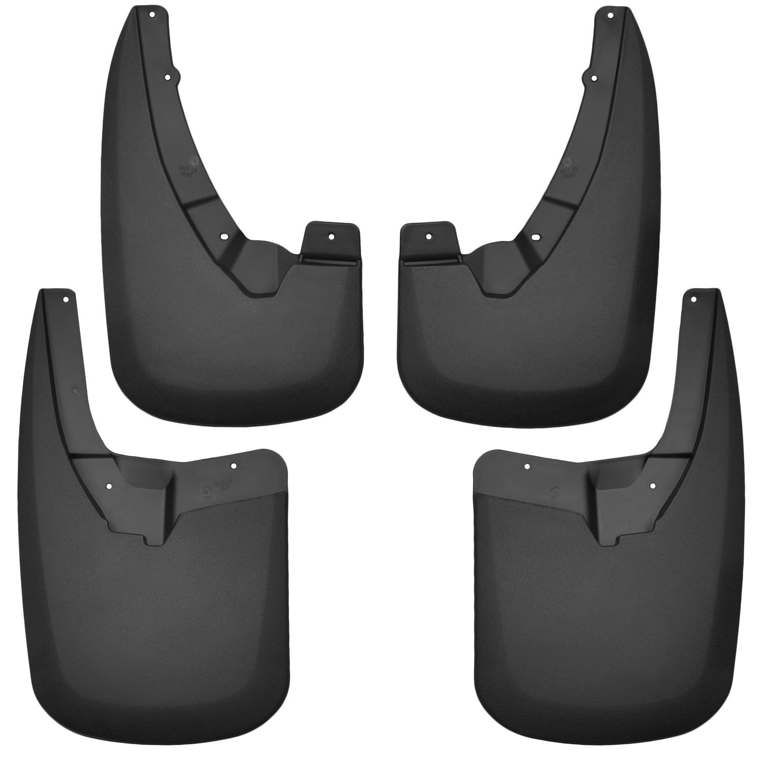 Husky Liners Custom Mud Guards - Front and Rear Mud Guard Set 58176