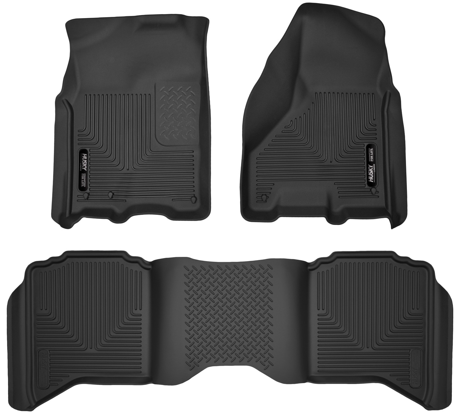 Husky Liners X-act Contour - Front & 2nd Seat Floor Liners 53608