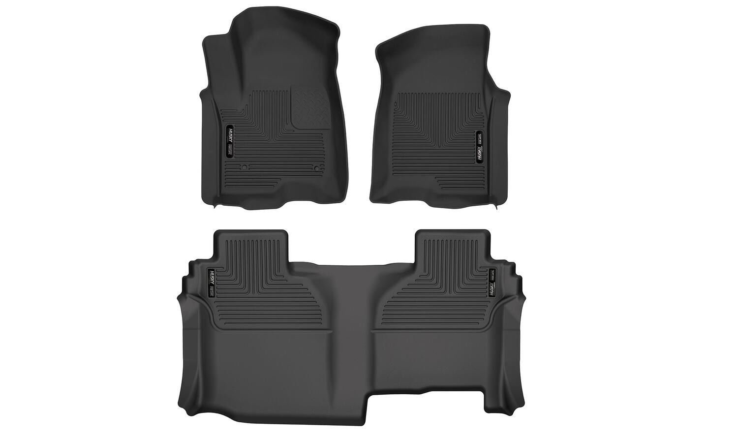 Husky Liners X-act Contour - Front & 2nd Seat Floor Liners 53648
