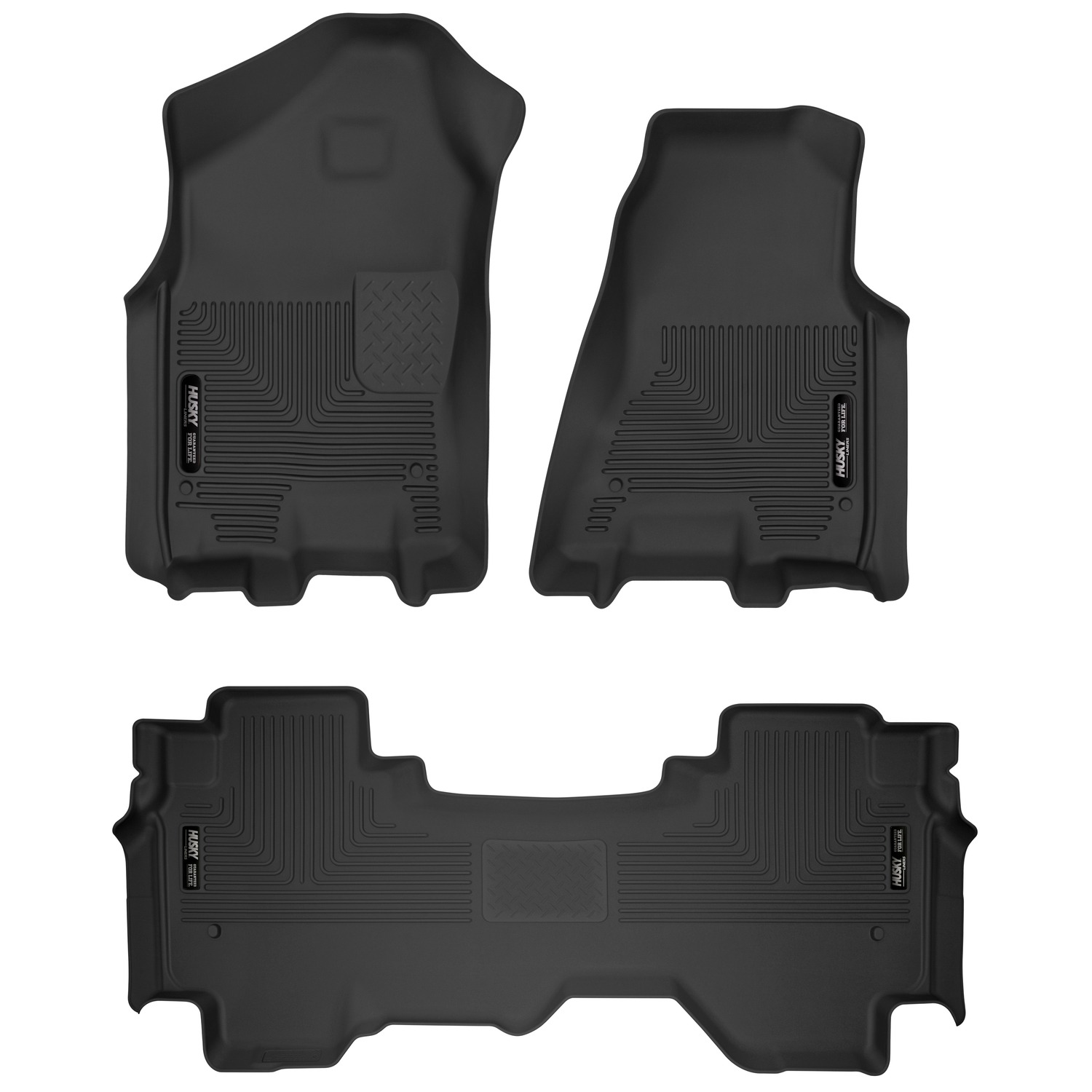 Husky Liners X-act Contour - Front & 2nd Seat Floor Liners 53698