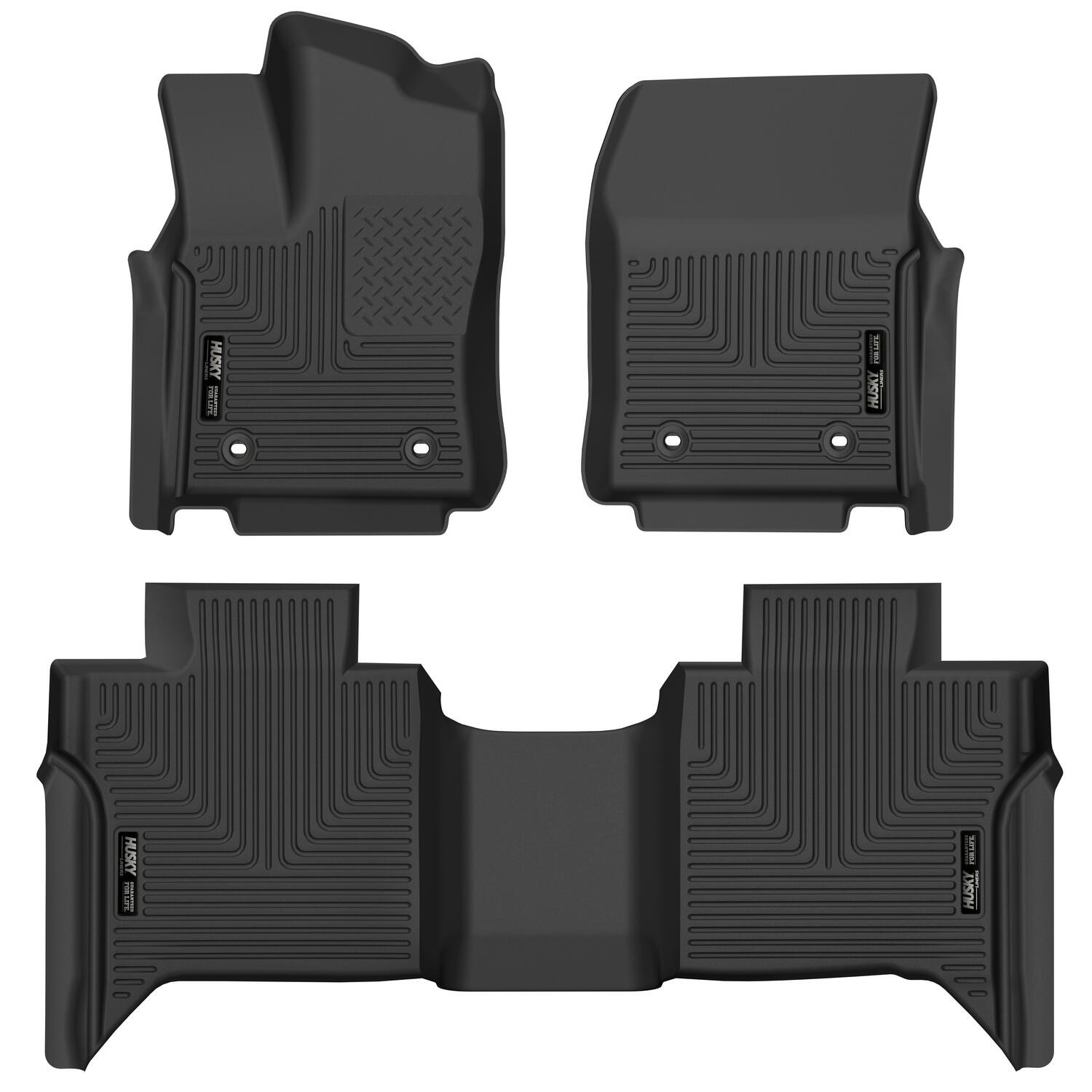 Husky Liners X-act Contour - Front & 2nd Seat Floor Liners 53938