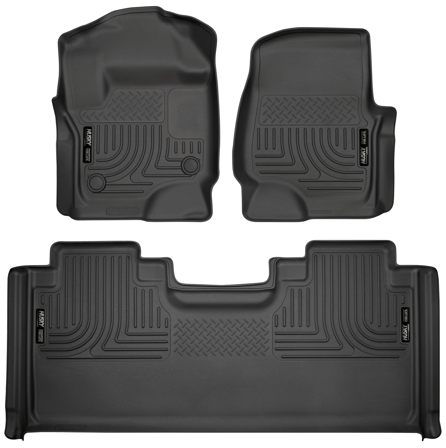 Husky Liners Weatherbeater - Front & 2nd Seat Floor Liners 94071