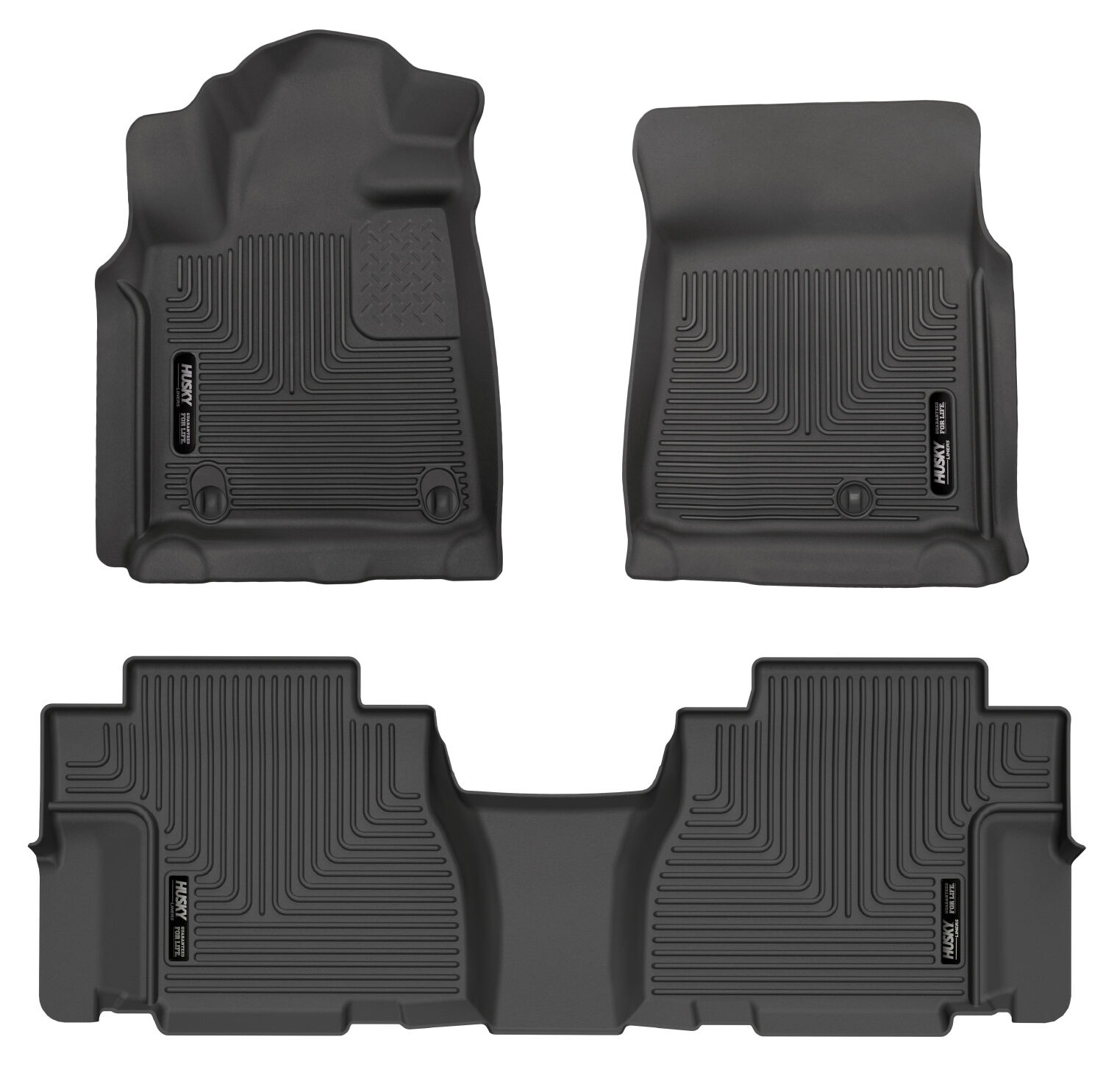 Husky Liners Weatherbeater - Front & 2nd Seat Floor Liners (Footwell Coverage) 95131