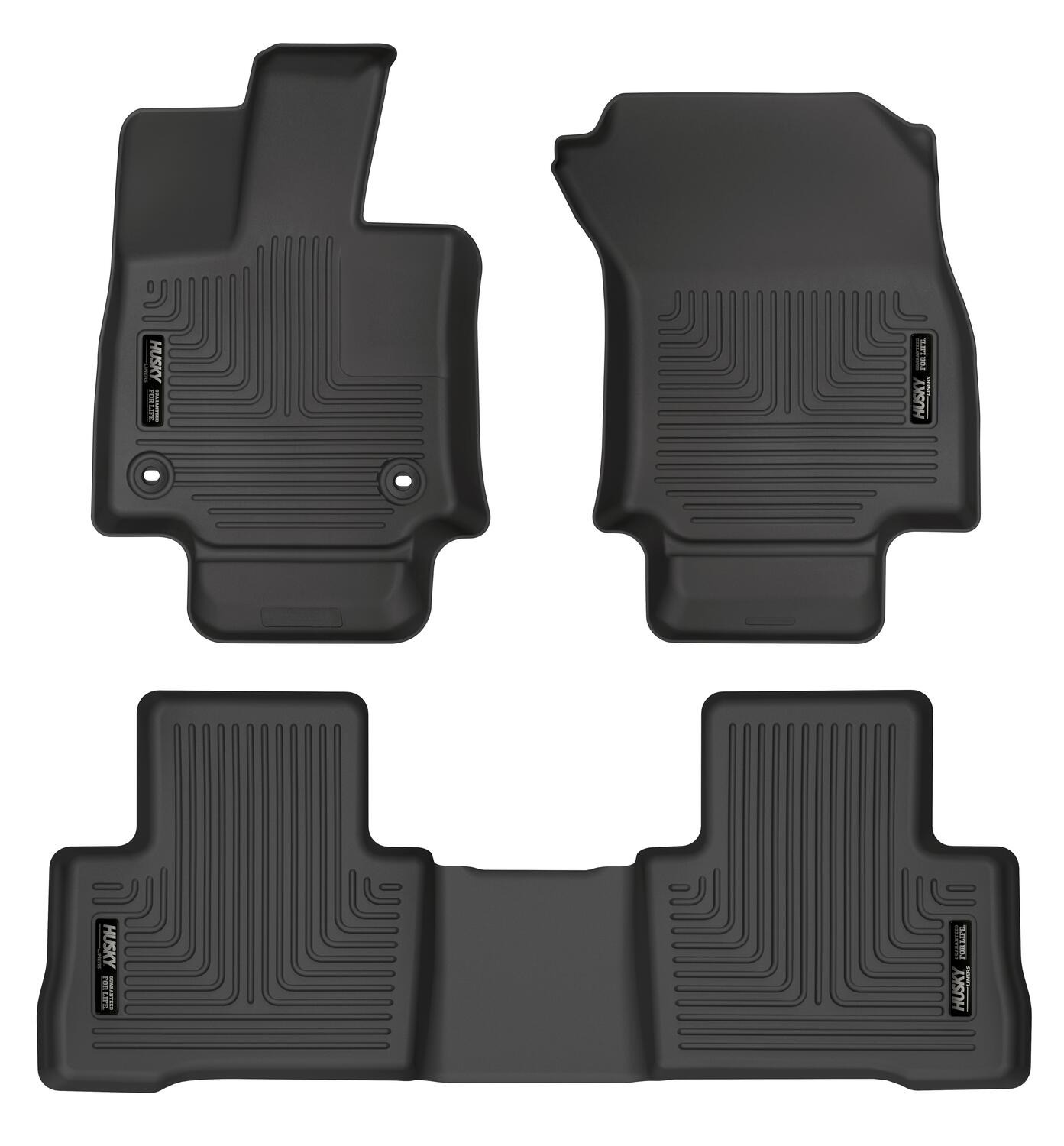 Husky Liners Weatherbeater - Front & 2nd Seat Floor Liners (Footwell Coverage) 95511