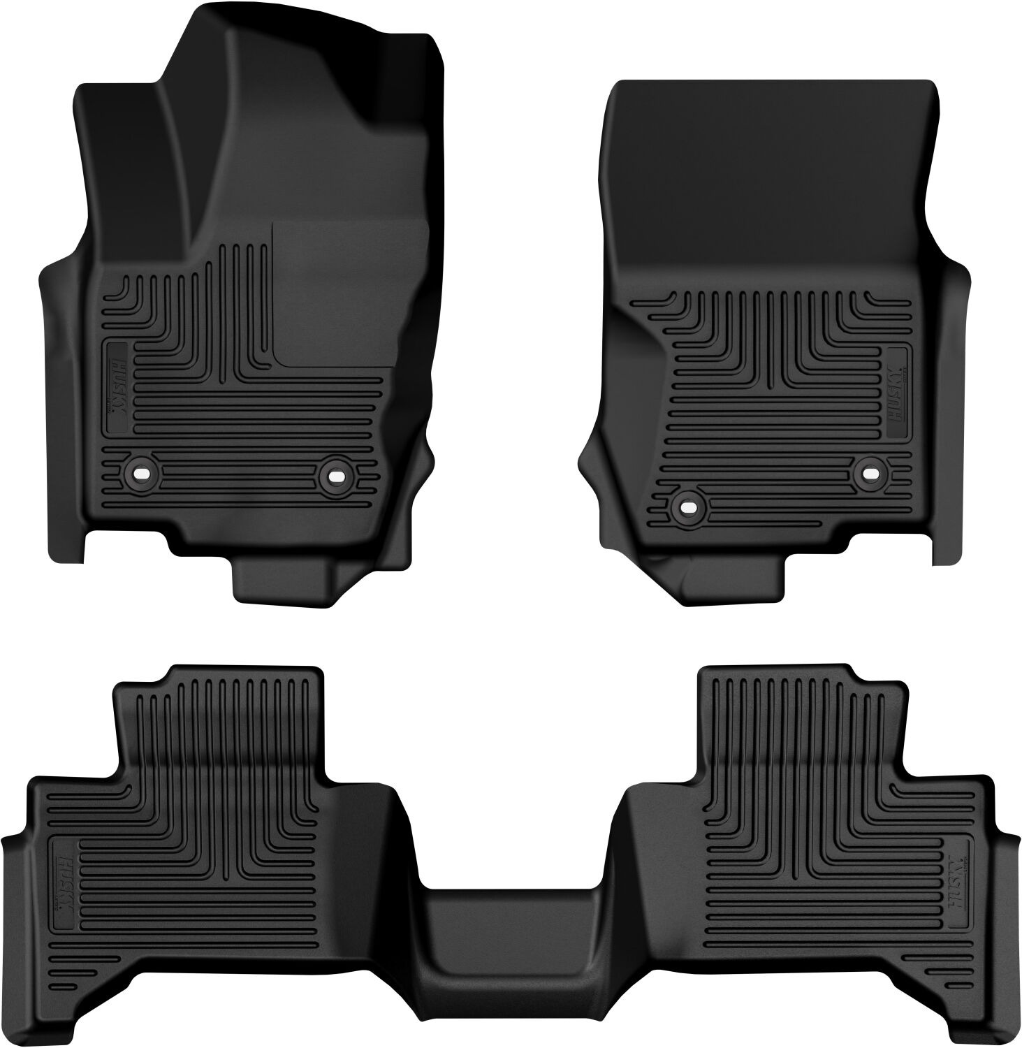 Husky Liners Weatherbeater - Front & 2nd Seat Floor Liners 95971
