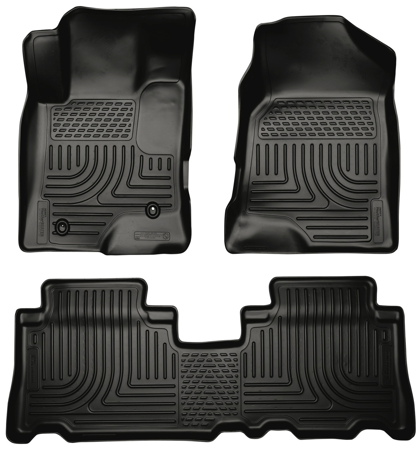Husky Liners Weatherbeater - Front & 2nd Seat Floor Liners 96321