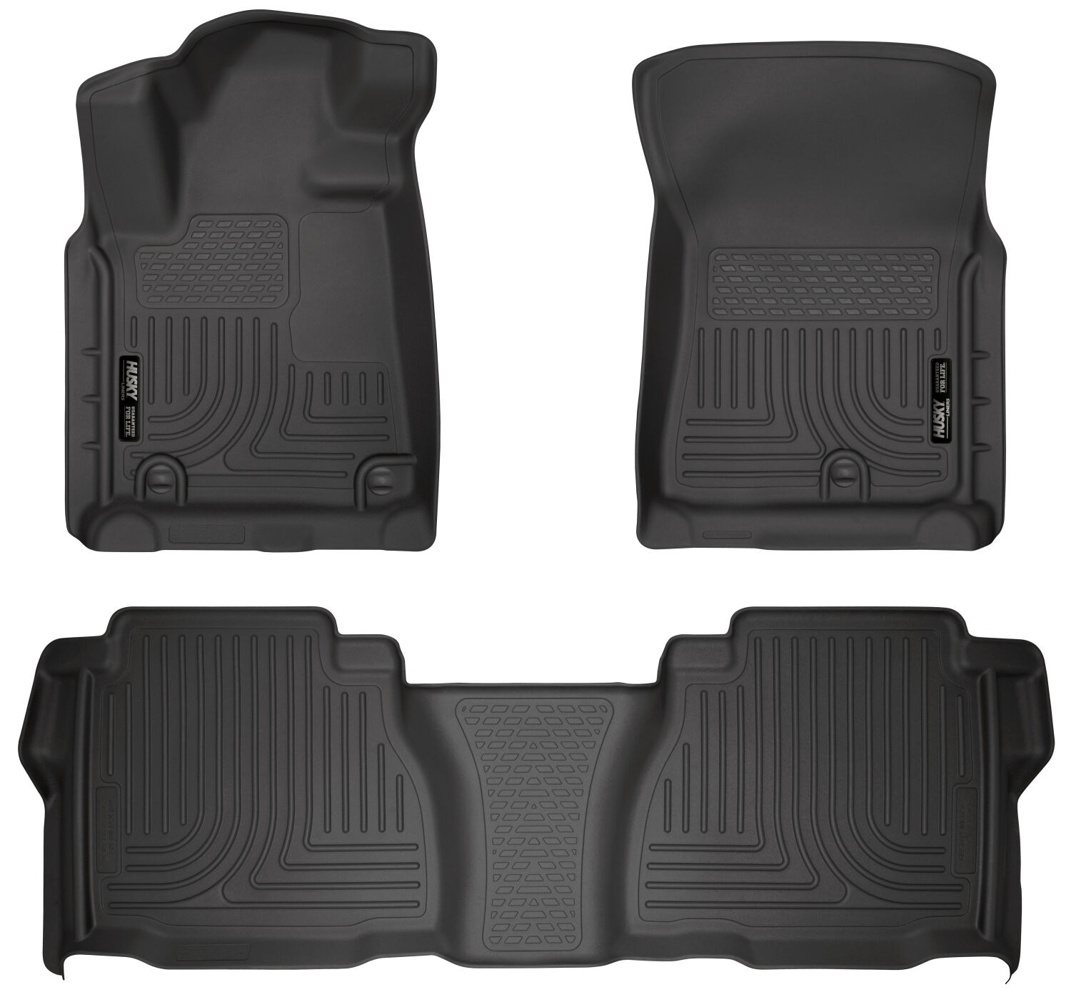 Husky Liners Weatherbeater - Front & 2nd Seat Floor Liners (Footwell Coverage) 99581