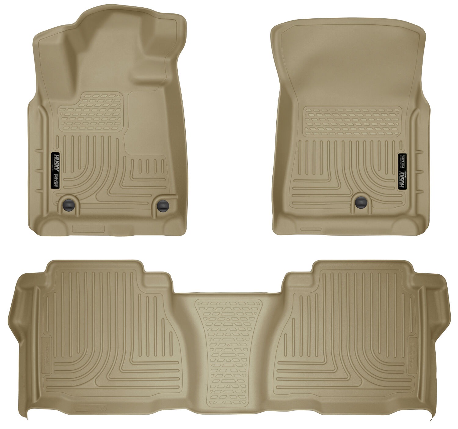 Husky Liners Weatherbeater - Front & 2nd Seat Floor Liners (Footwell Coverage) 98583