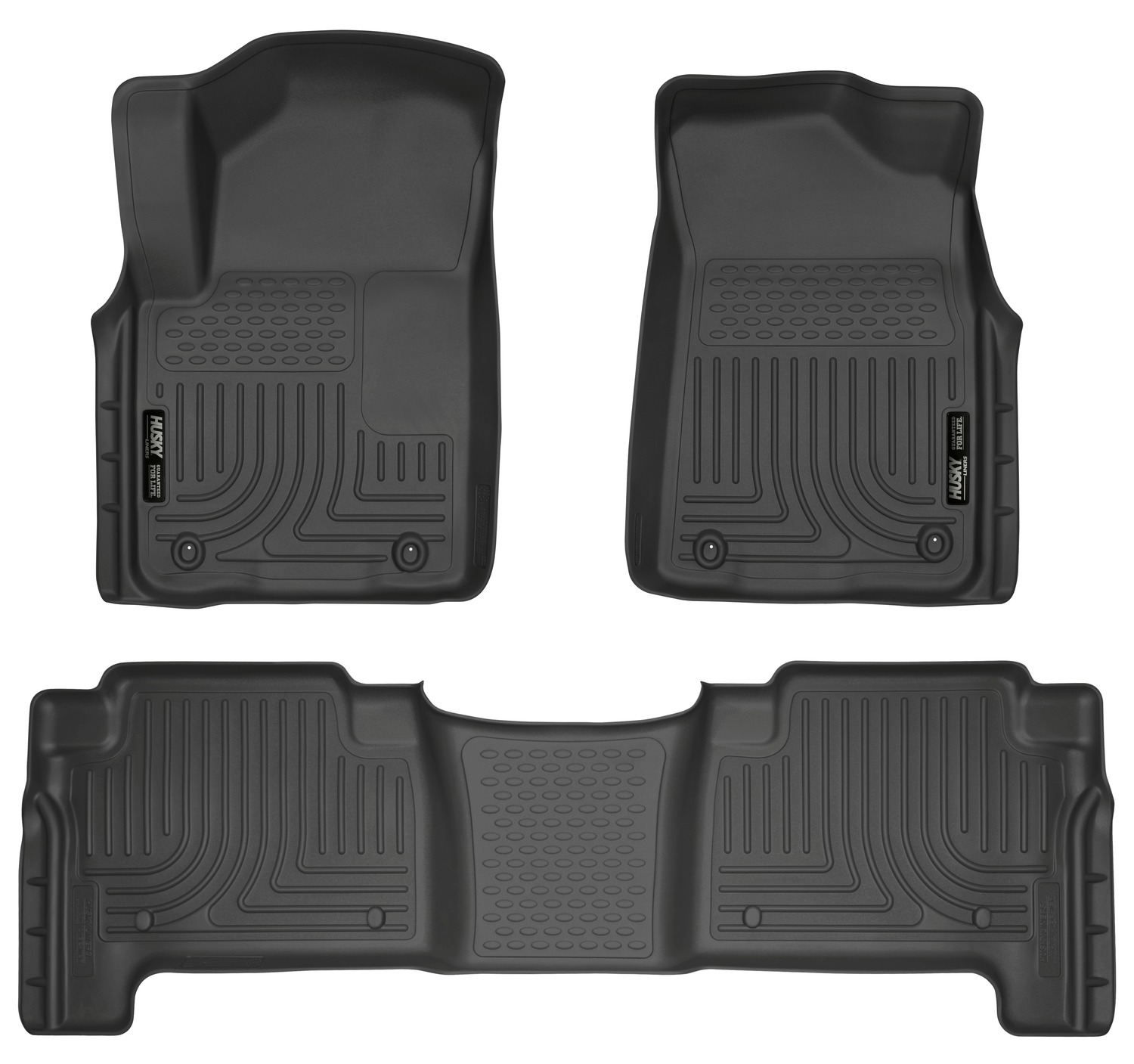 Husky Liners Weatherbeater - Front & 2nd Seat Floor Liners 98611