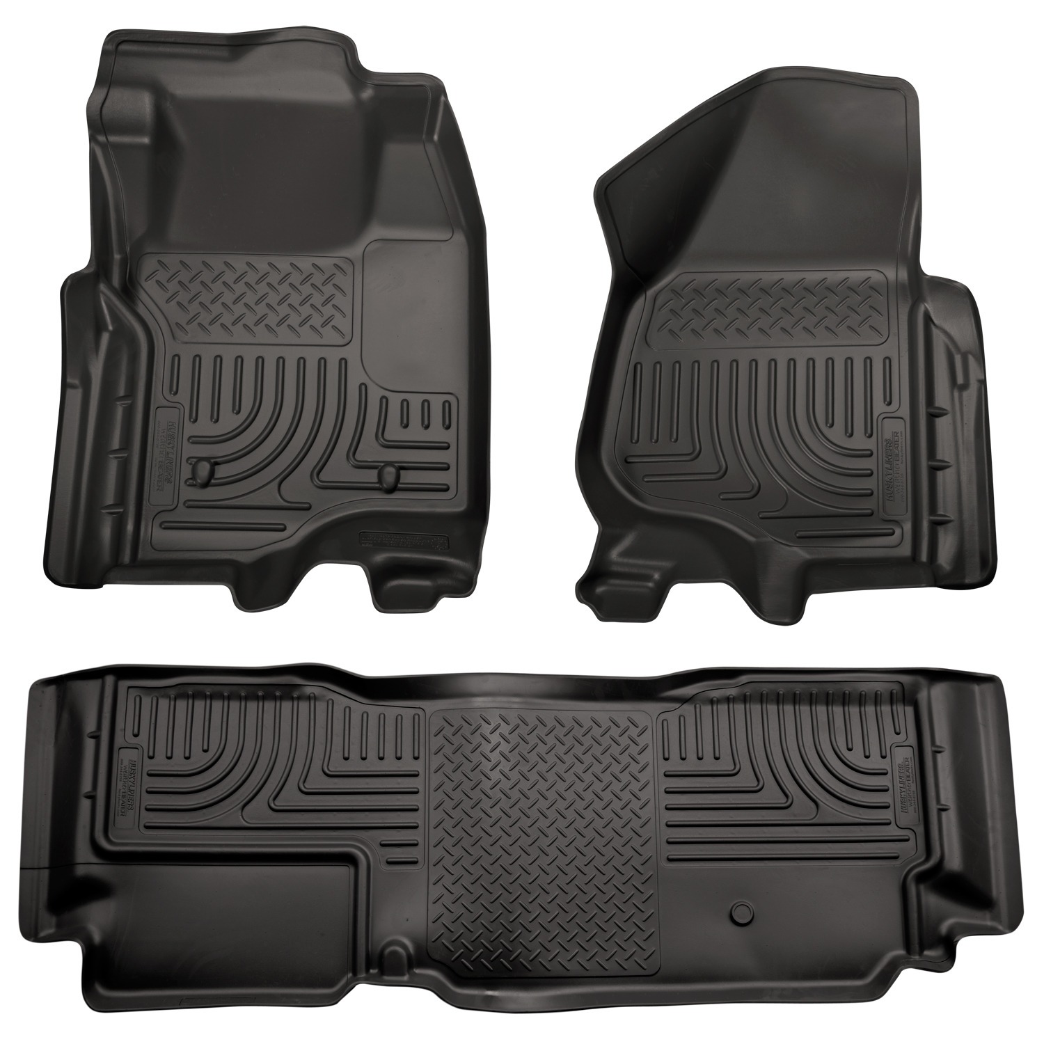 Husky Liners Weatherbeater - Front & 2nd Seat Floor Liners (Footwell Coverage) 98721