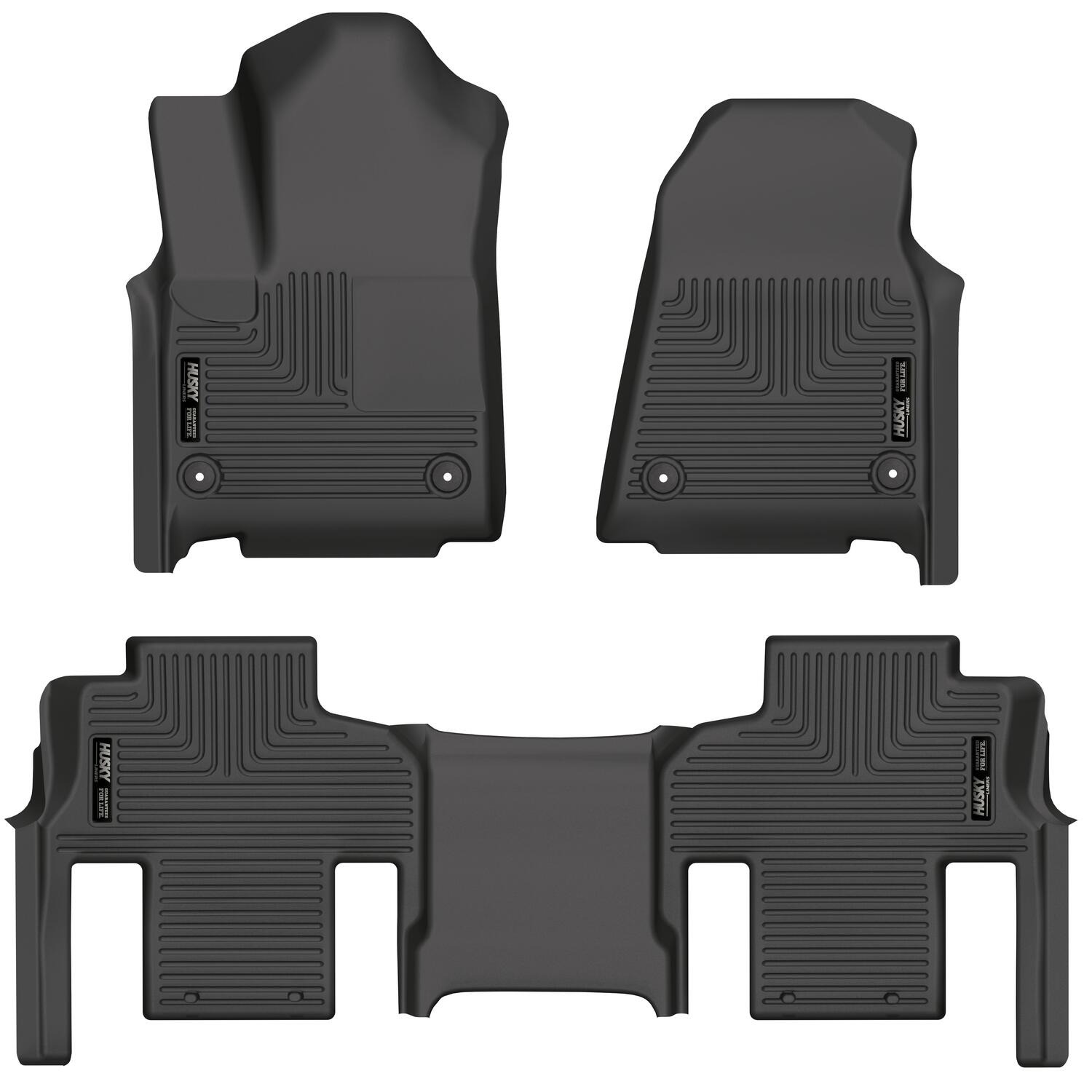 Husky Liners Weatherbeater - Front & 2nd Seat Floor Liners (Footwell Coverage) 99111