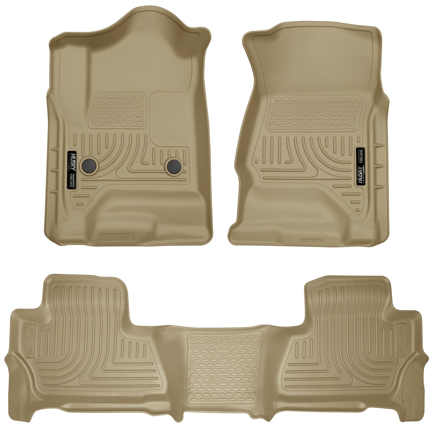 Husky Liners Weatherbeater - Front & 2nd Seat Floor Liners 99203