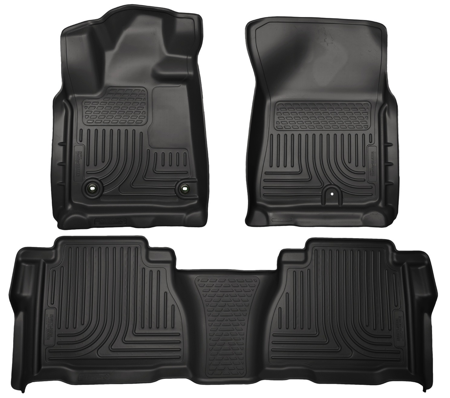 Husky Liners Weatherbeater - Front & 2nd Seat Floor Liners (Footwell Coverage) 99591