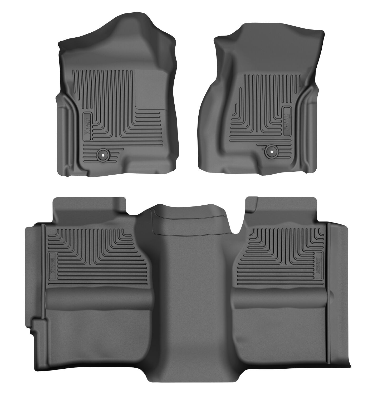 Husky Liners Weatherbeater - Front & 2nd Seat Floor Liners 93901