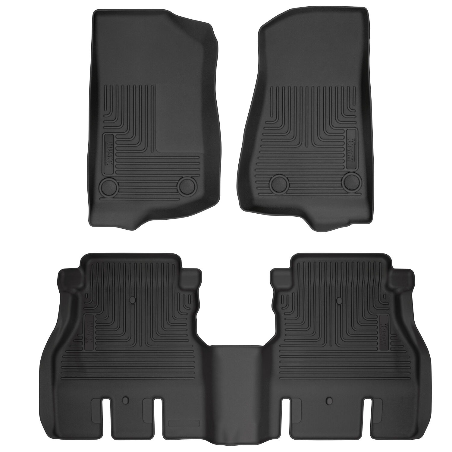 Husky Liners Weatherbeater - Front & 2nd Seat Floor Liners 93921
