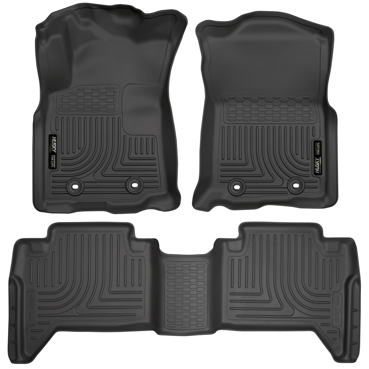 Husky Liners Weatherbeater - Front & 2nd Seat Floor Liners 93941