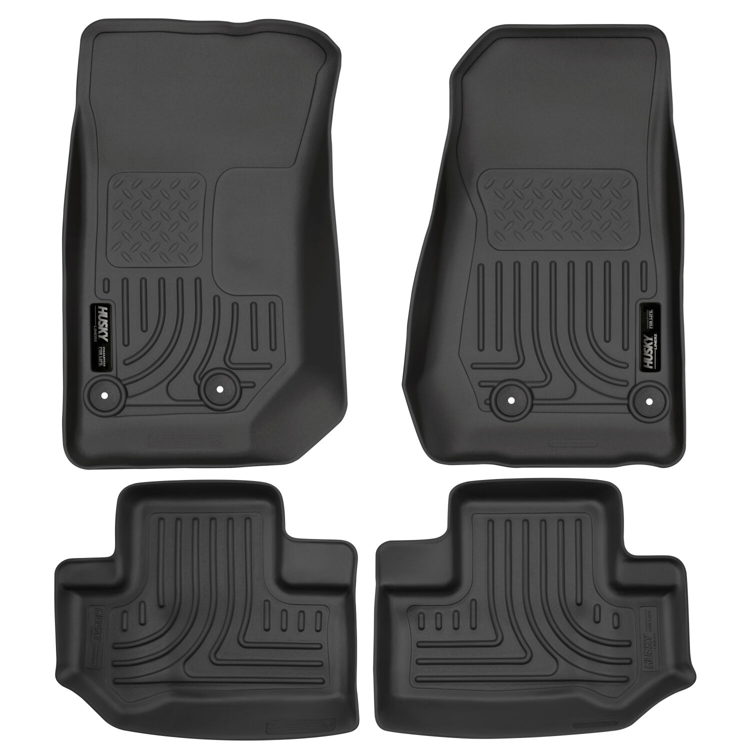 Husky Liners Weatherbeater - Front & 2nd Seat Floor Liners 93951