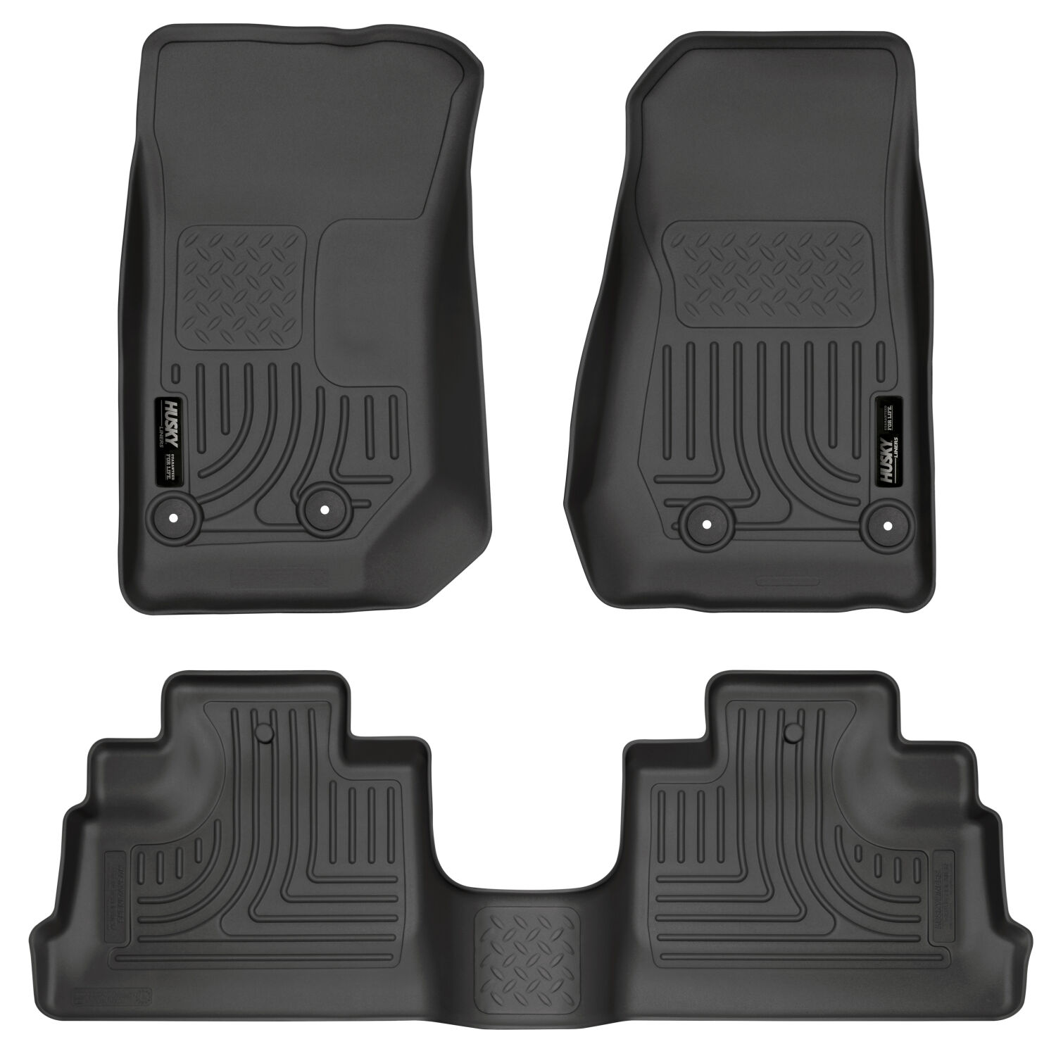Husky Liners Weatherbeater - Front & 2nd Seat Floor Liners 93971