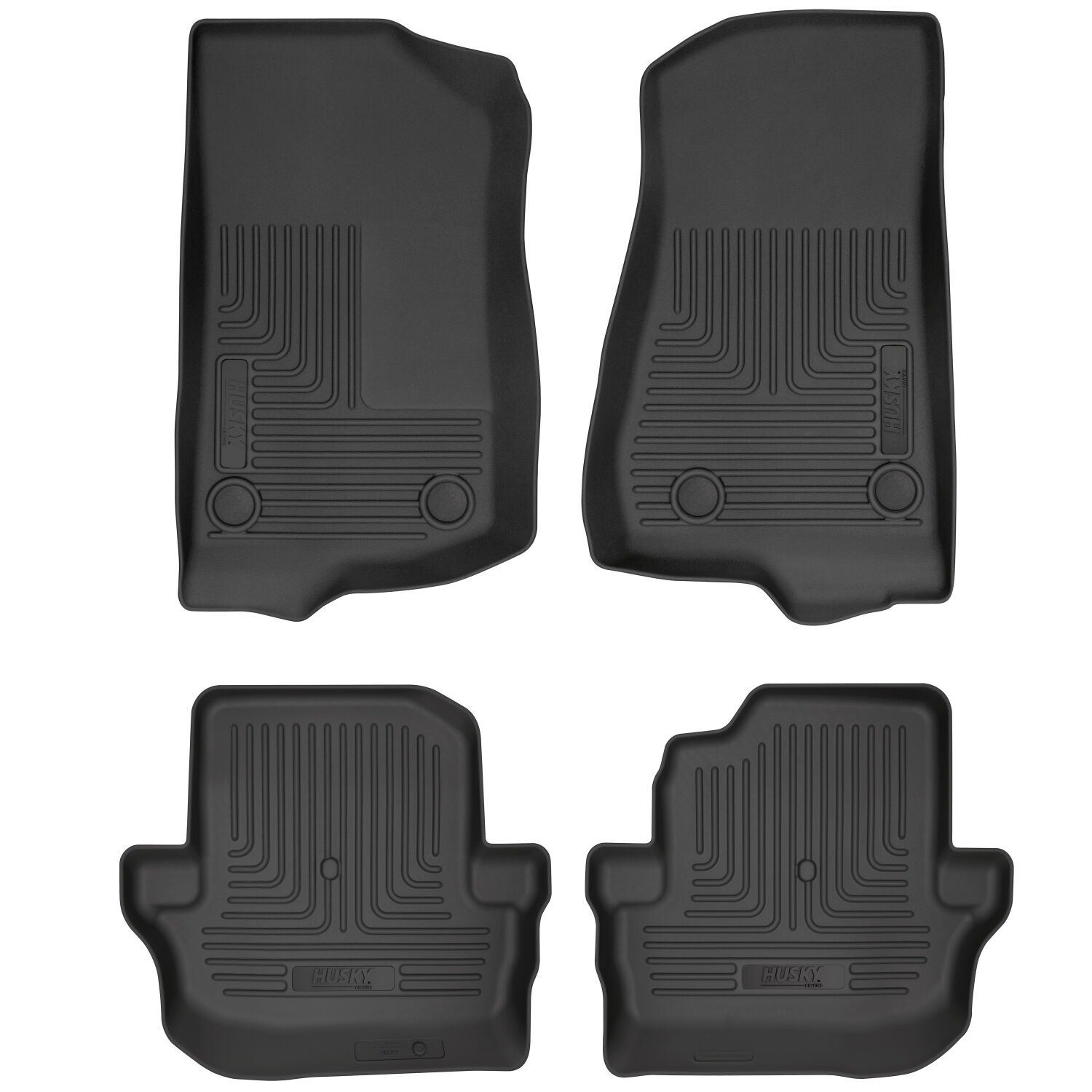 Husky Liners Weatherbeater - Front & 2nd Seat Floor Liners 93991
