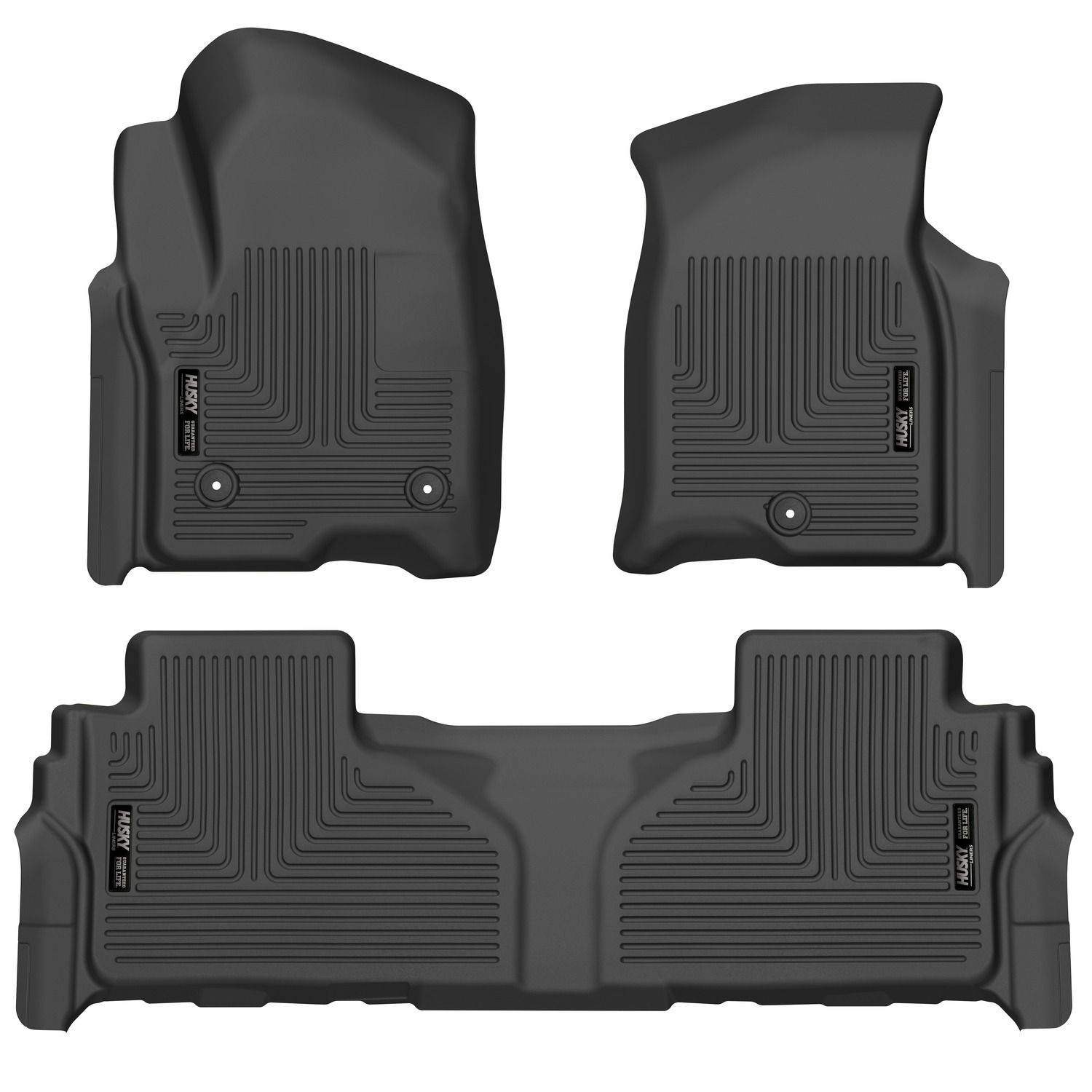 Husky Liners Weatherbeater - Front & 2nd Seat Floor Liners (Footwell Coverage) 99241
