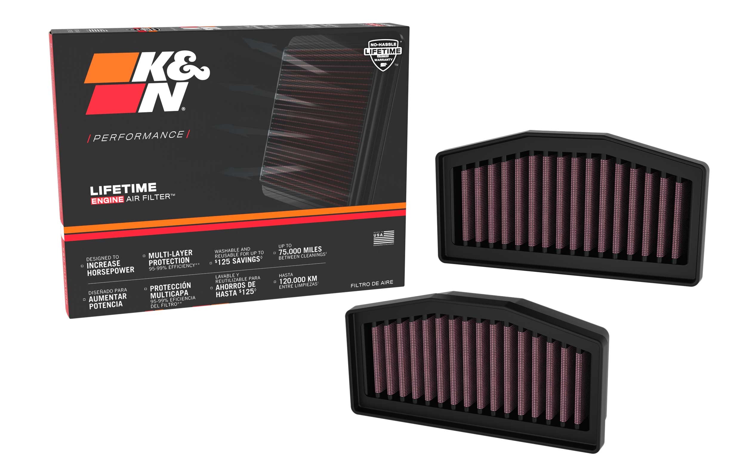 K&N Replacement Air Filter BM-1324