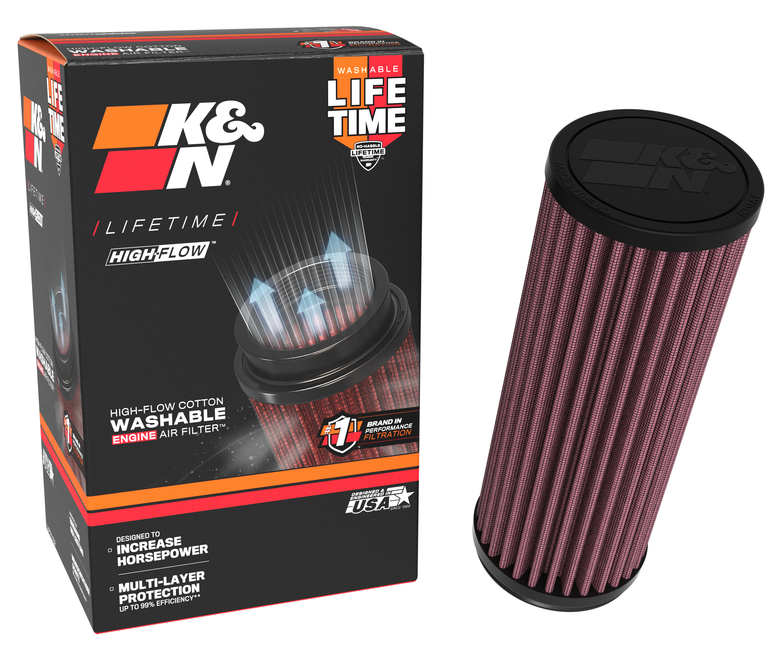 K&N Replacement Air Filter CM-1325