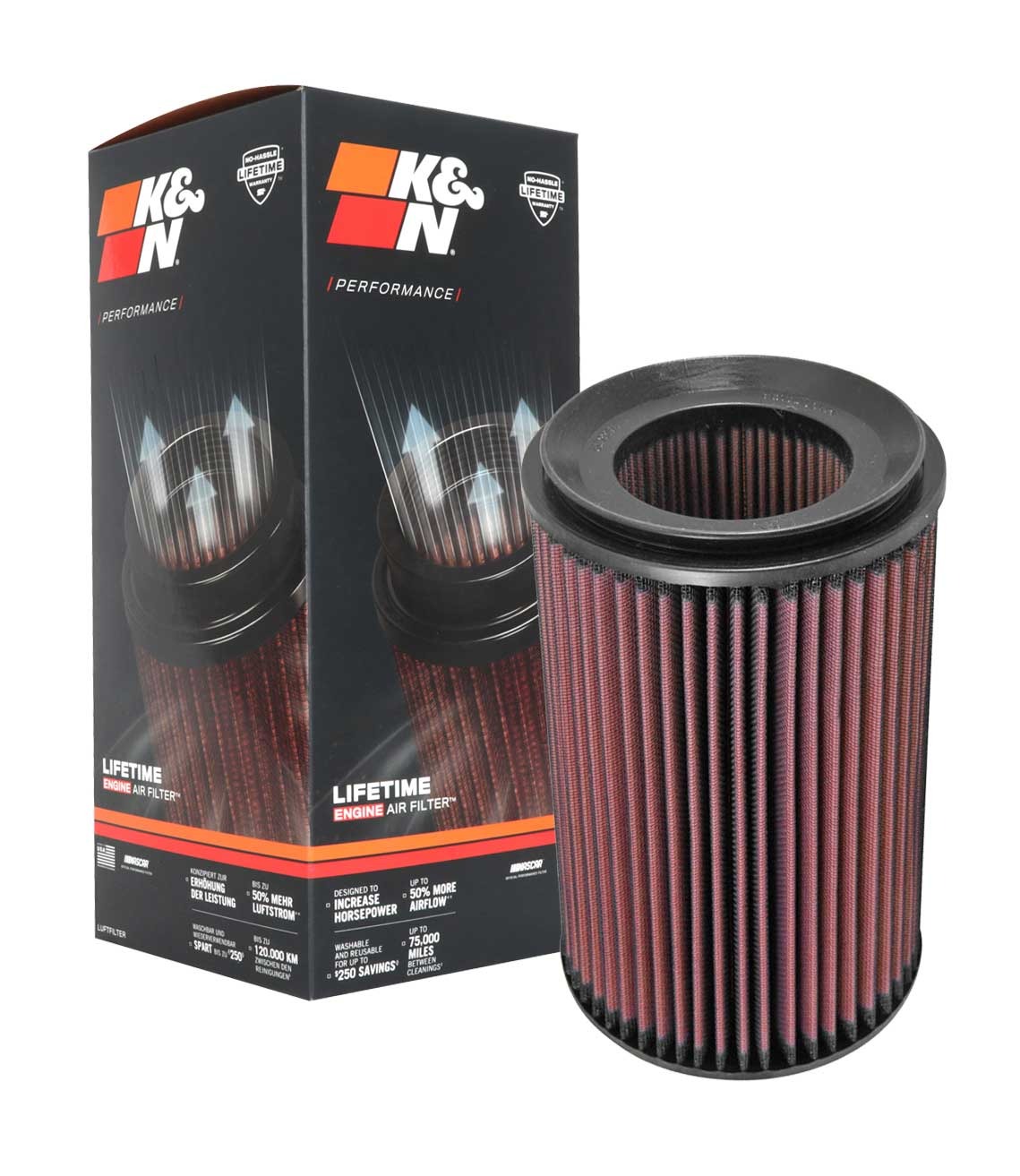 K&N Replacement Air Filter E-0645