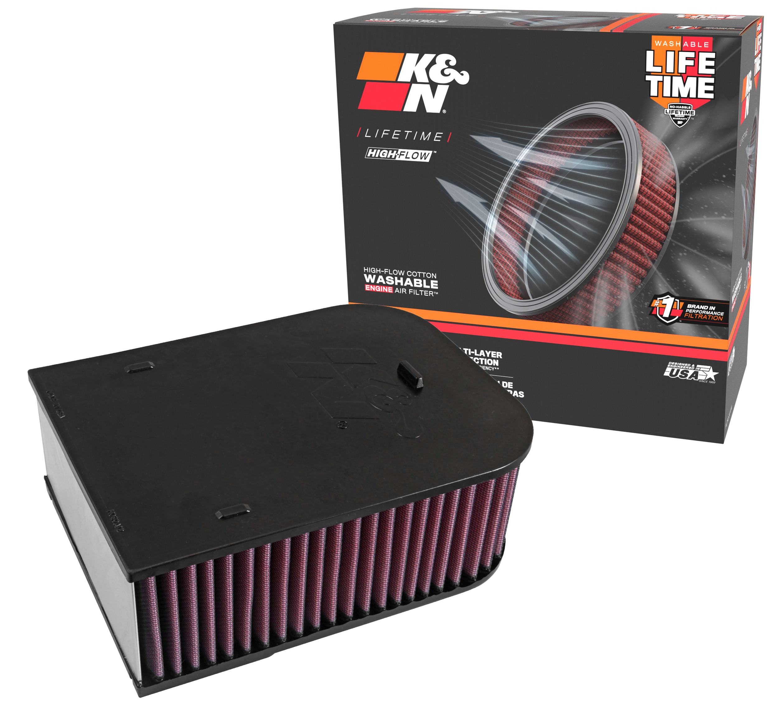 K&N Replacement Air Filter E-0660